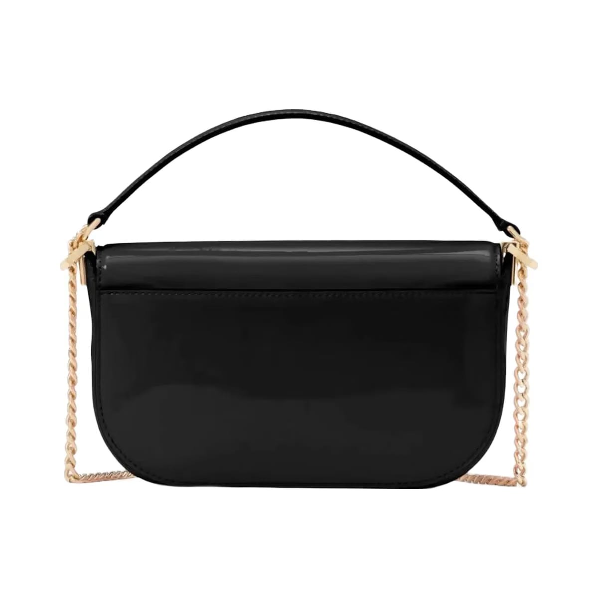 Kate Spade Krista Patent Chain Crossbody Black