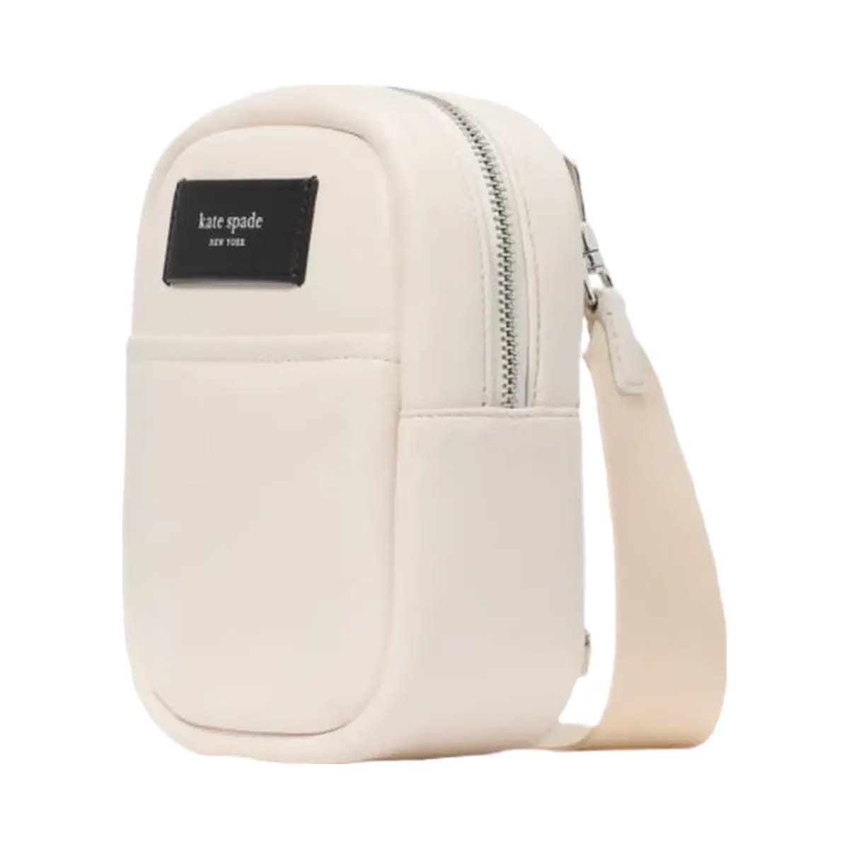 Kate Spade Label Small Convertible Crossbody Parchment