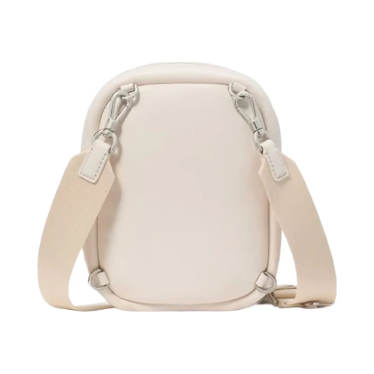 Kate Spade Label Small Convertible Crossbody Parchment