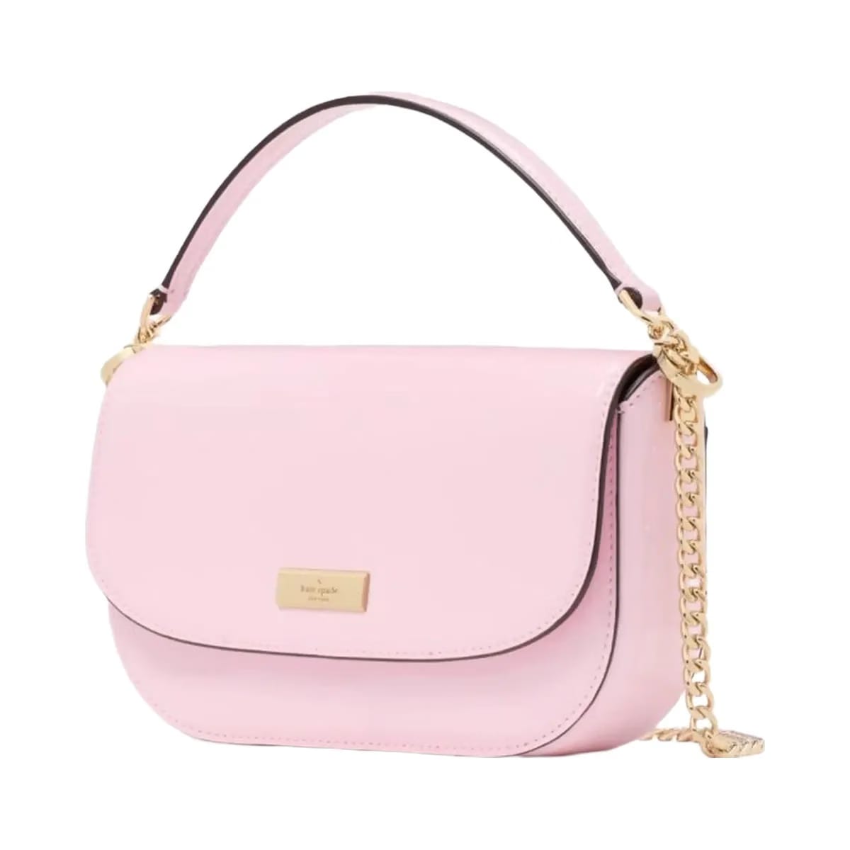 Kate Spade Krista Patent Chain Crossbody Pink Horizon