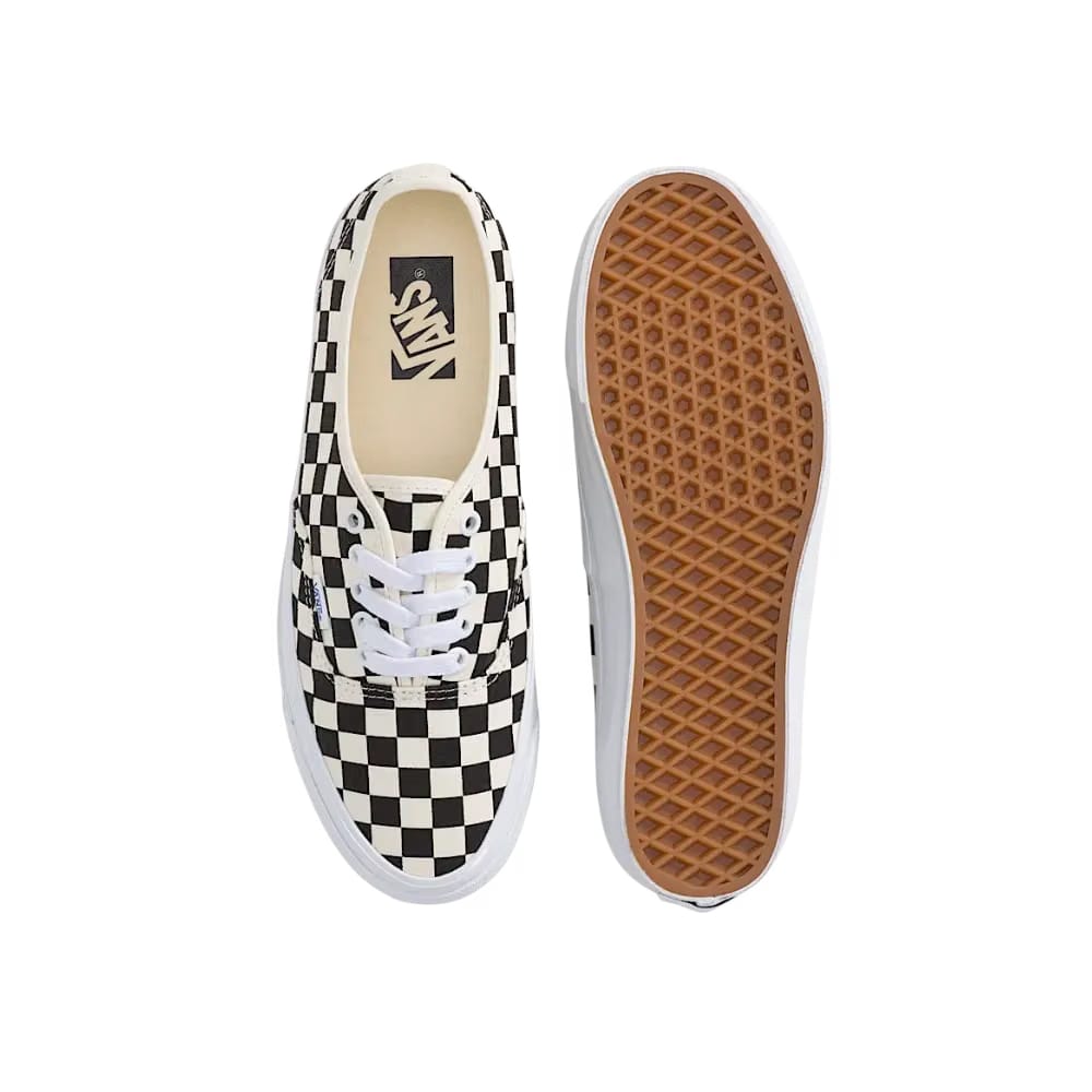 Vans Premium Authentic Checkerboard Shoe Checkerboard Black