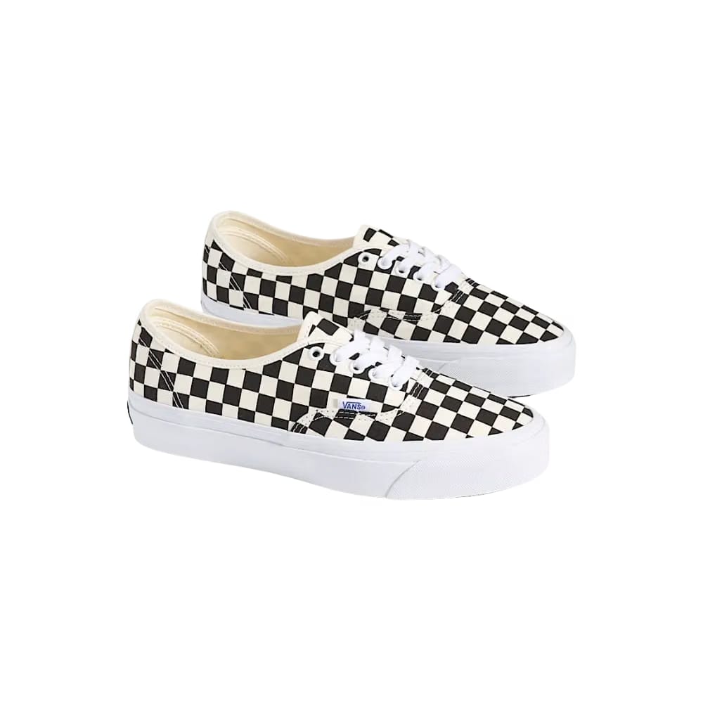 Vans Premium Authentic Checkerboard Shoe Checkerboard Black