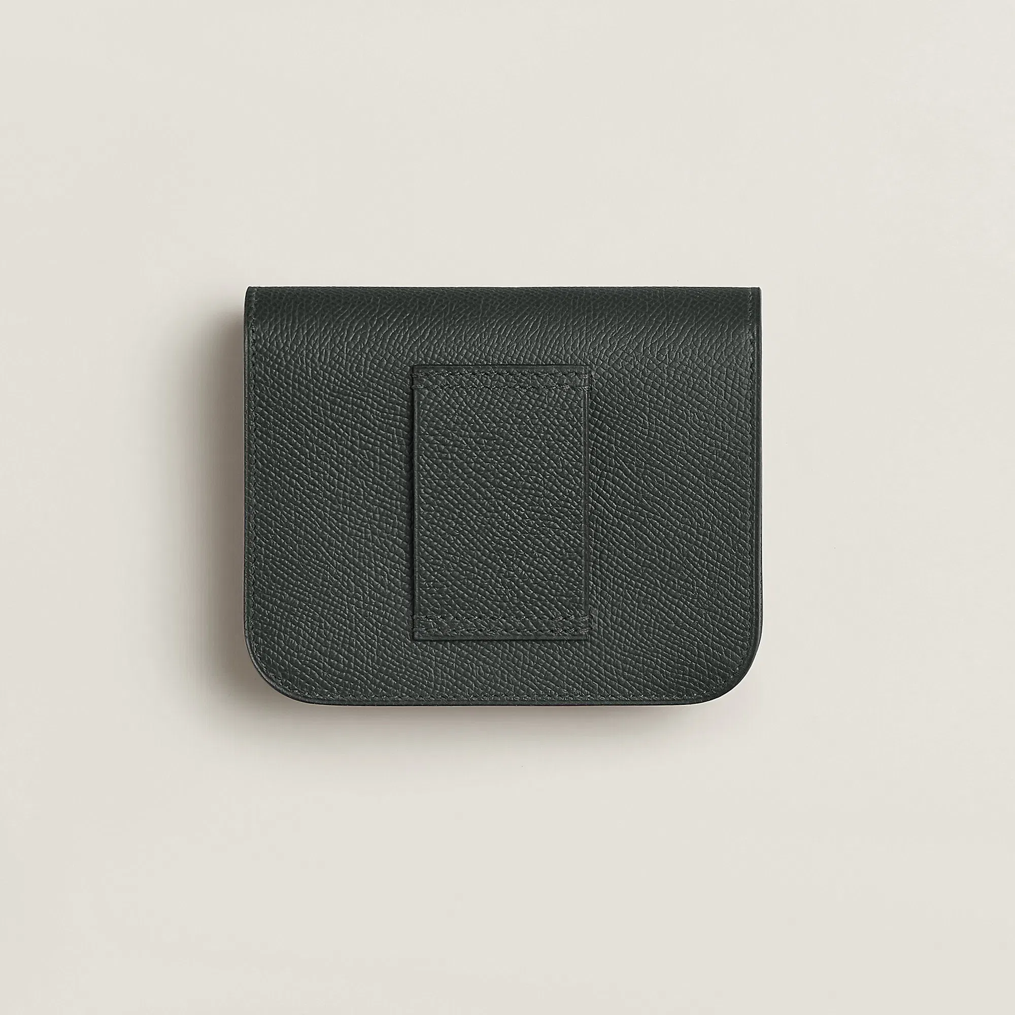 Hermes Constance Slim Wallet Bleu Saphir