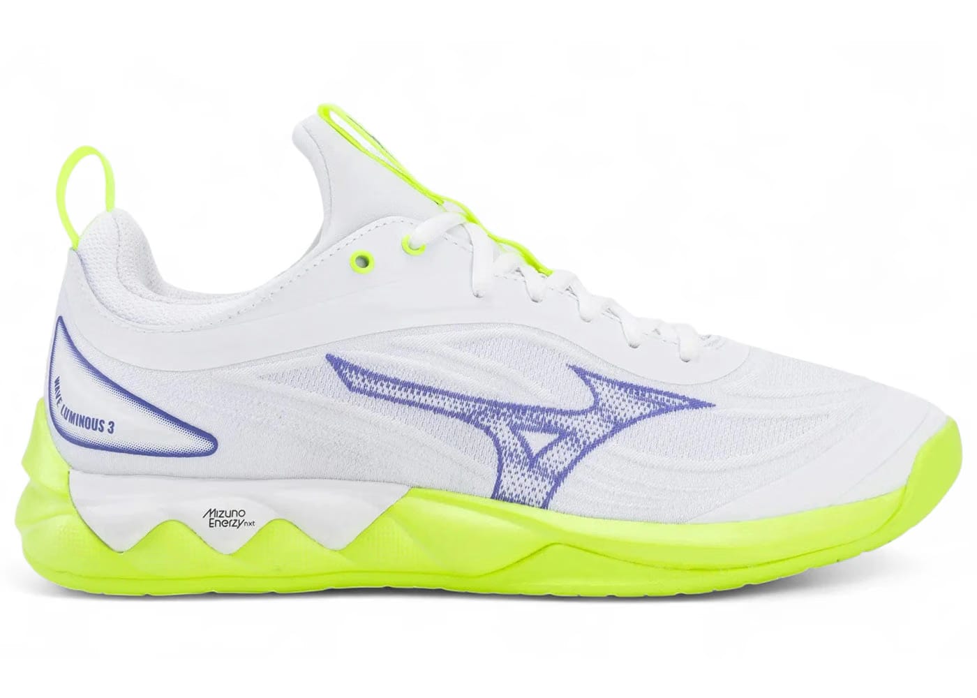 Mizuno Wave Luminous 3 White Lightning Yellow Dazzling Blue