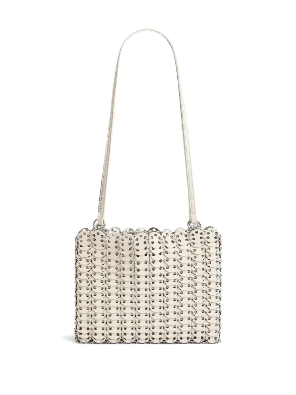 1969 chain-link leather shoulder bag