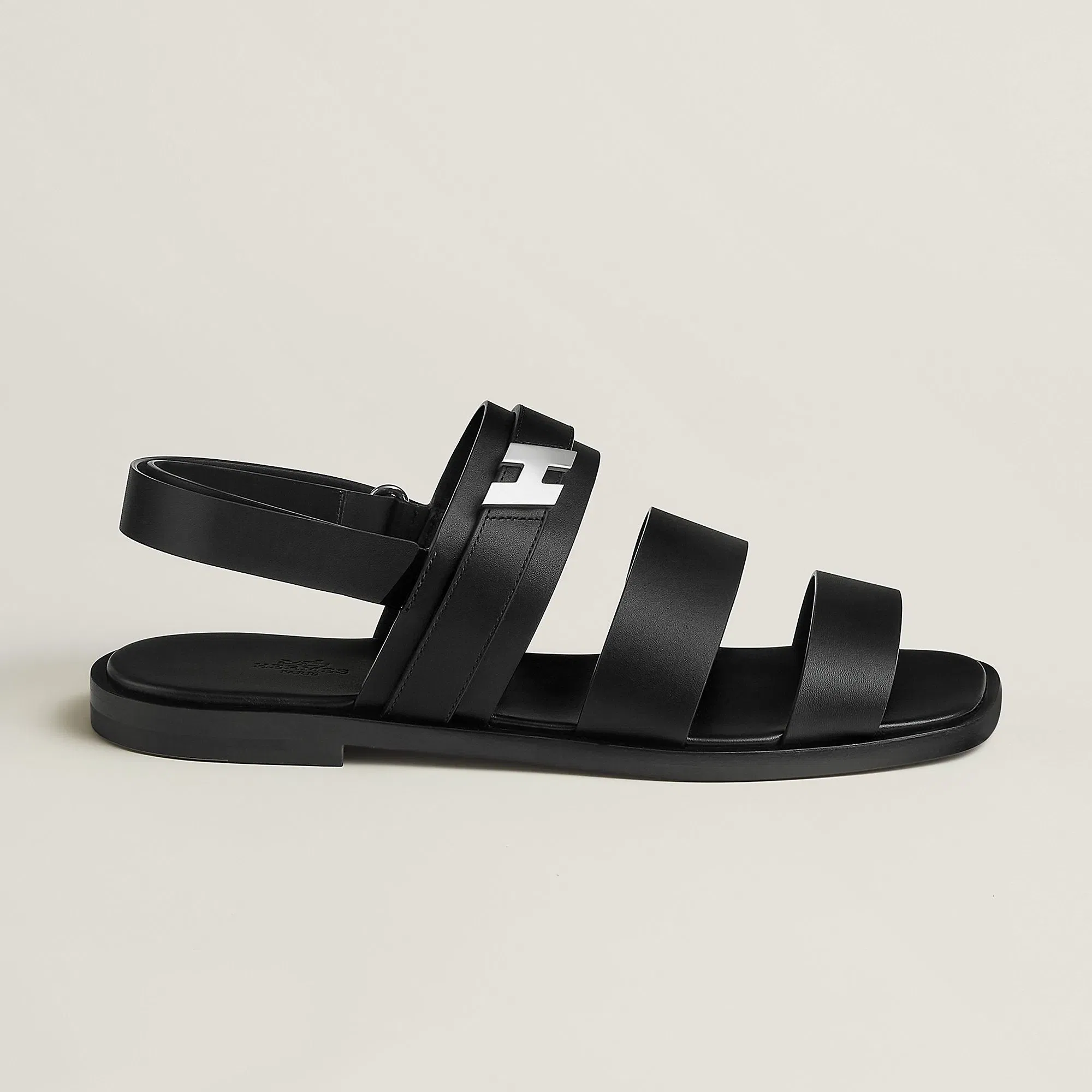 Hermes Miky Sandal Noir