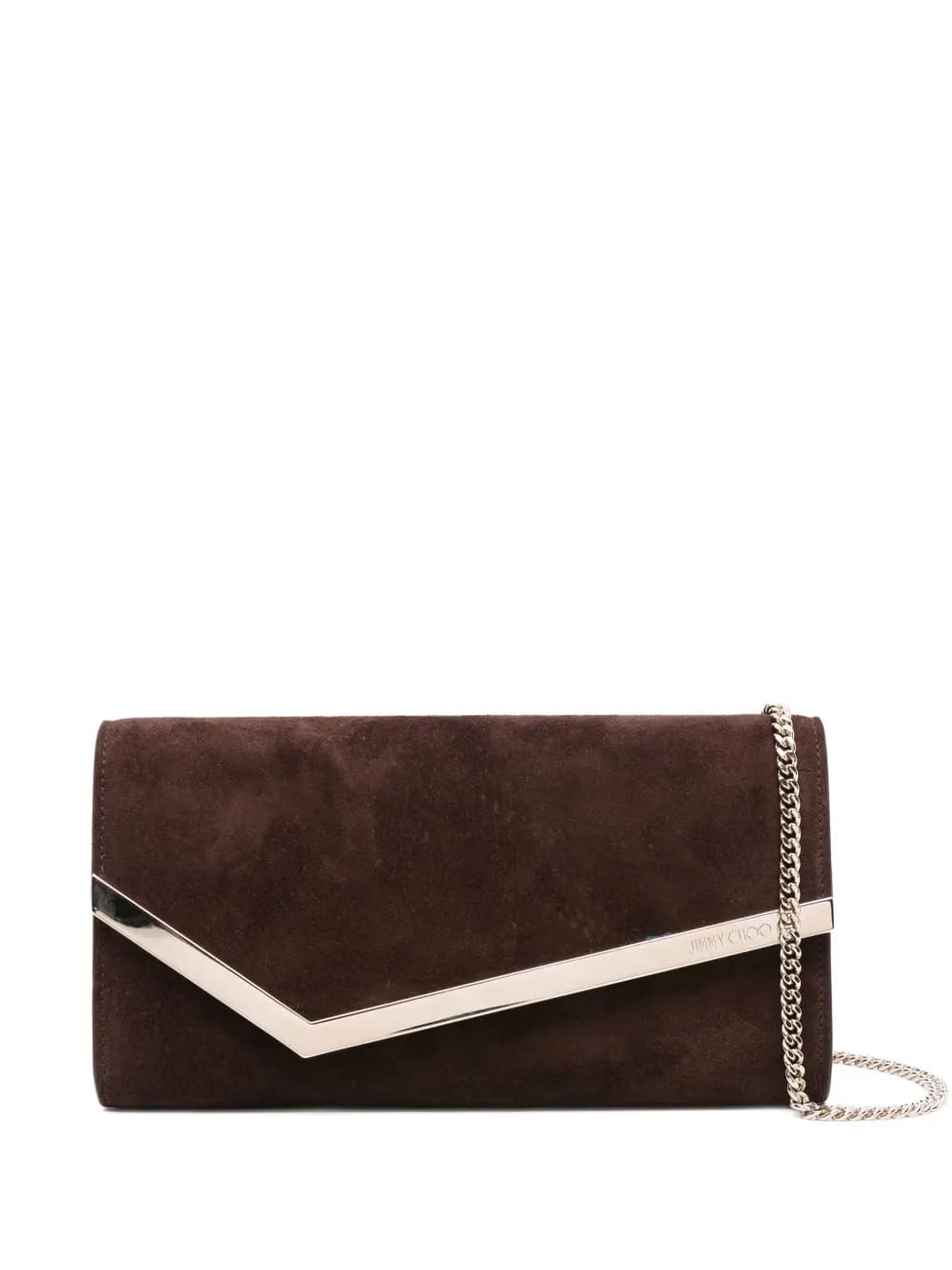 envelope suede clutch bag