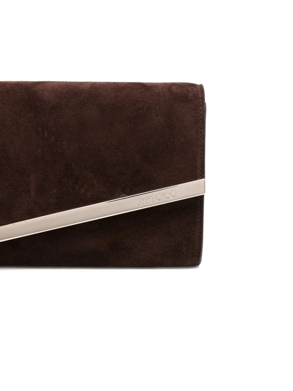 envelope suede clutch bag