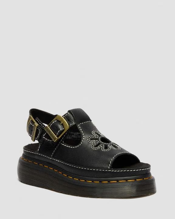 Dr Martens Dunnet Flower - Black