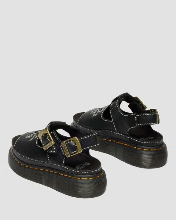 Dr Martens Dunnet Flower - Black