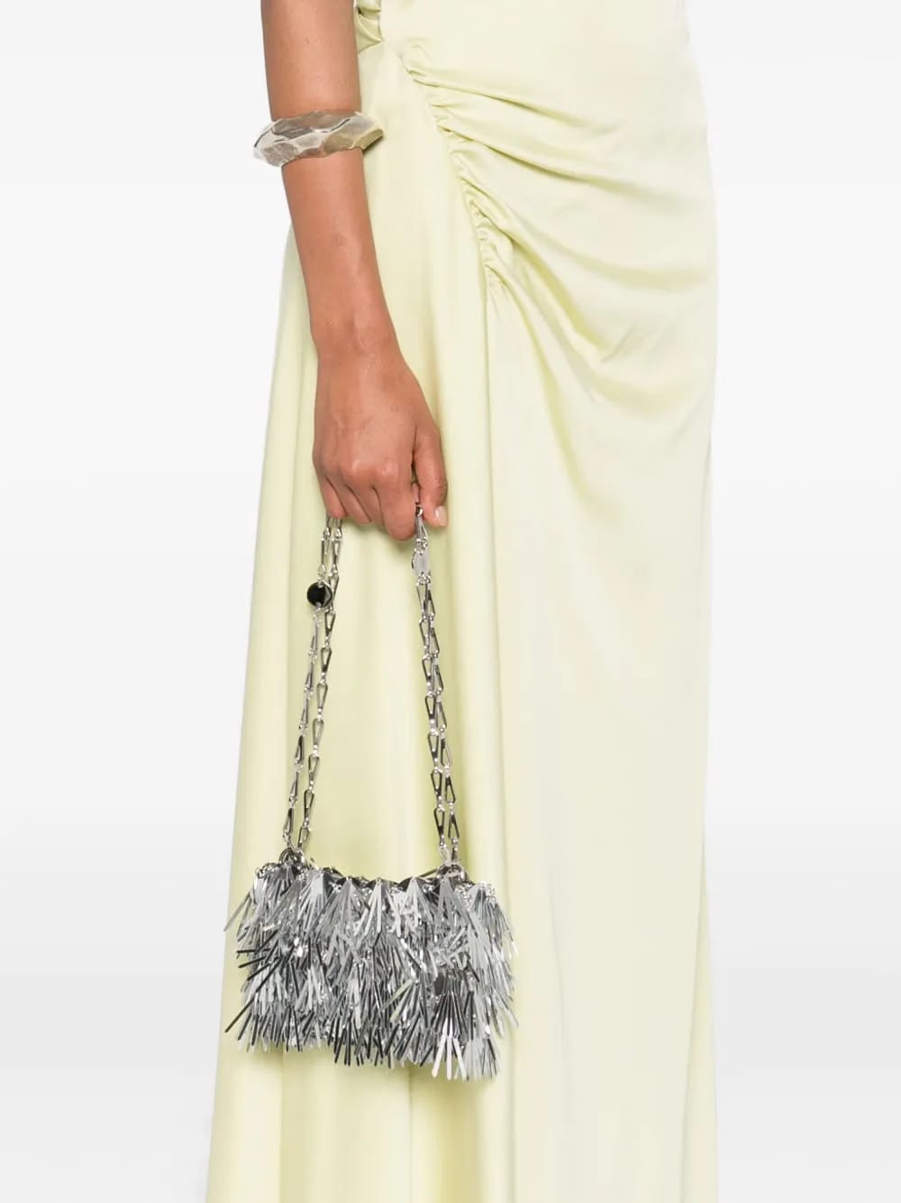 sequin-embellished chain shoulder bag