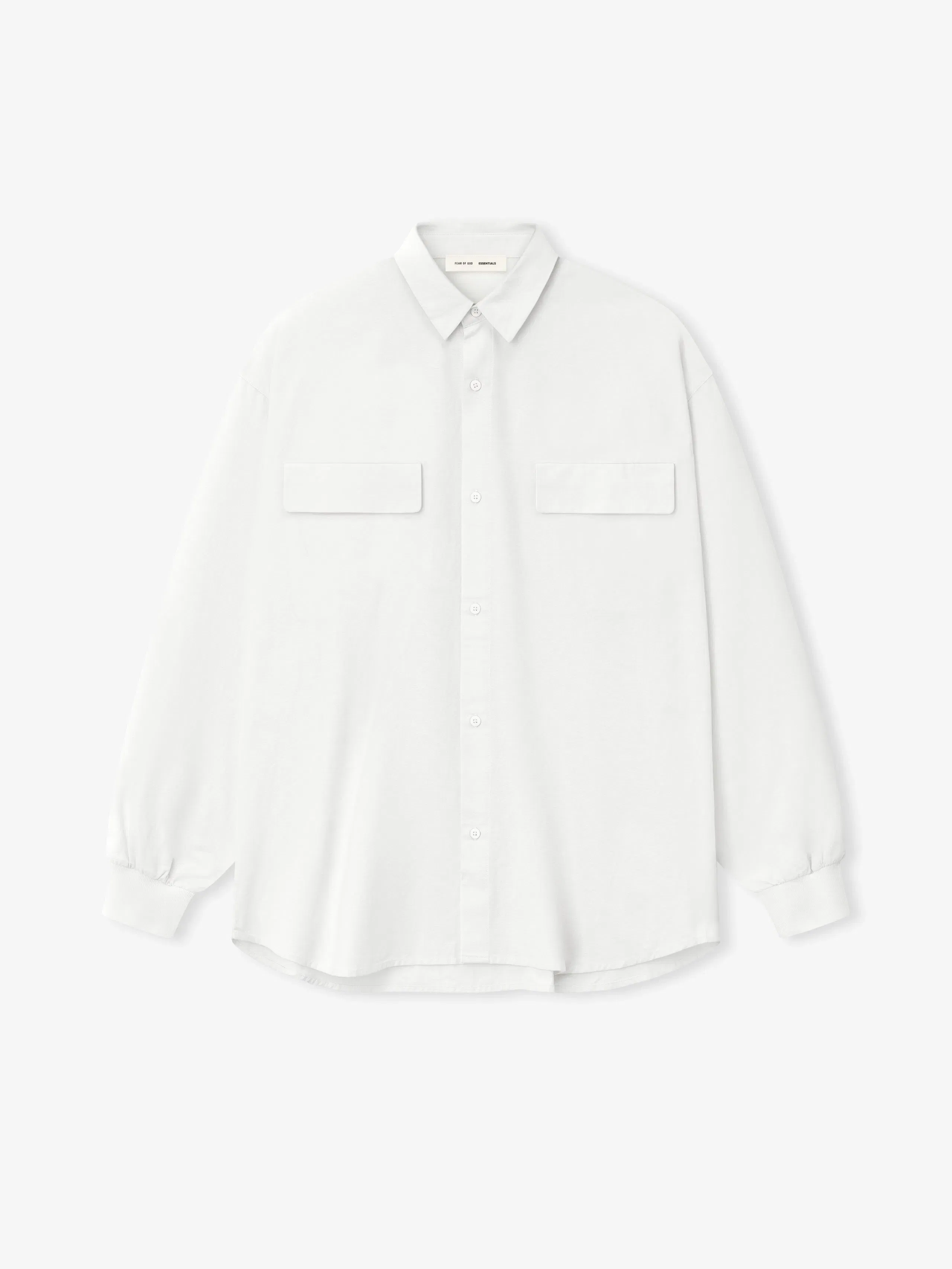 Essentials Oxford Shirt Cloud White
