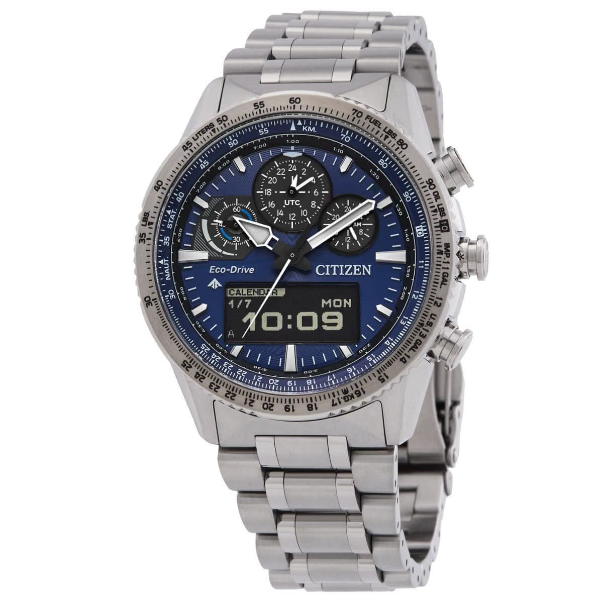 Citizen Promaster Skyhawk U830 Analog-Digital Blue Dial Mens Watch