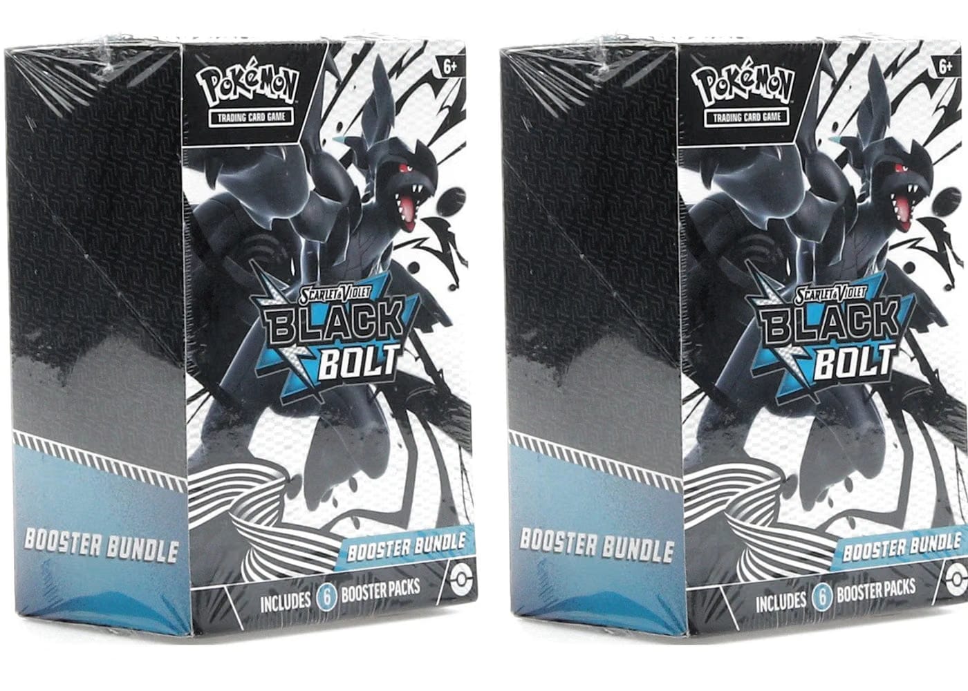 2025 Pokemon Scarlet & Violet Black Bolt Booster Bundle 2X Lot