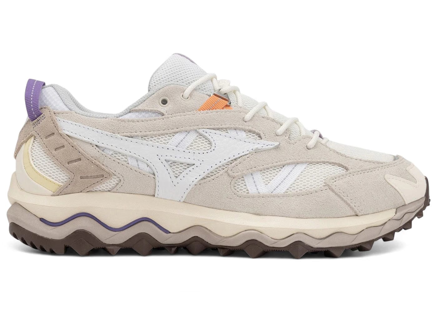 Mizuno Wave Mujin Tl Mizuno Snow White White Paisley Purple