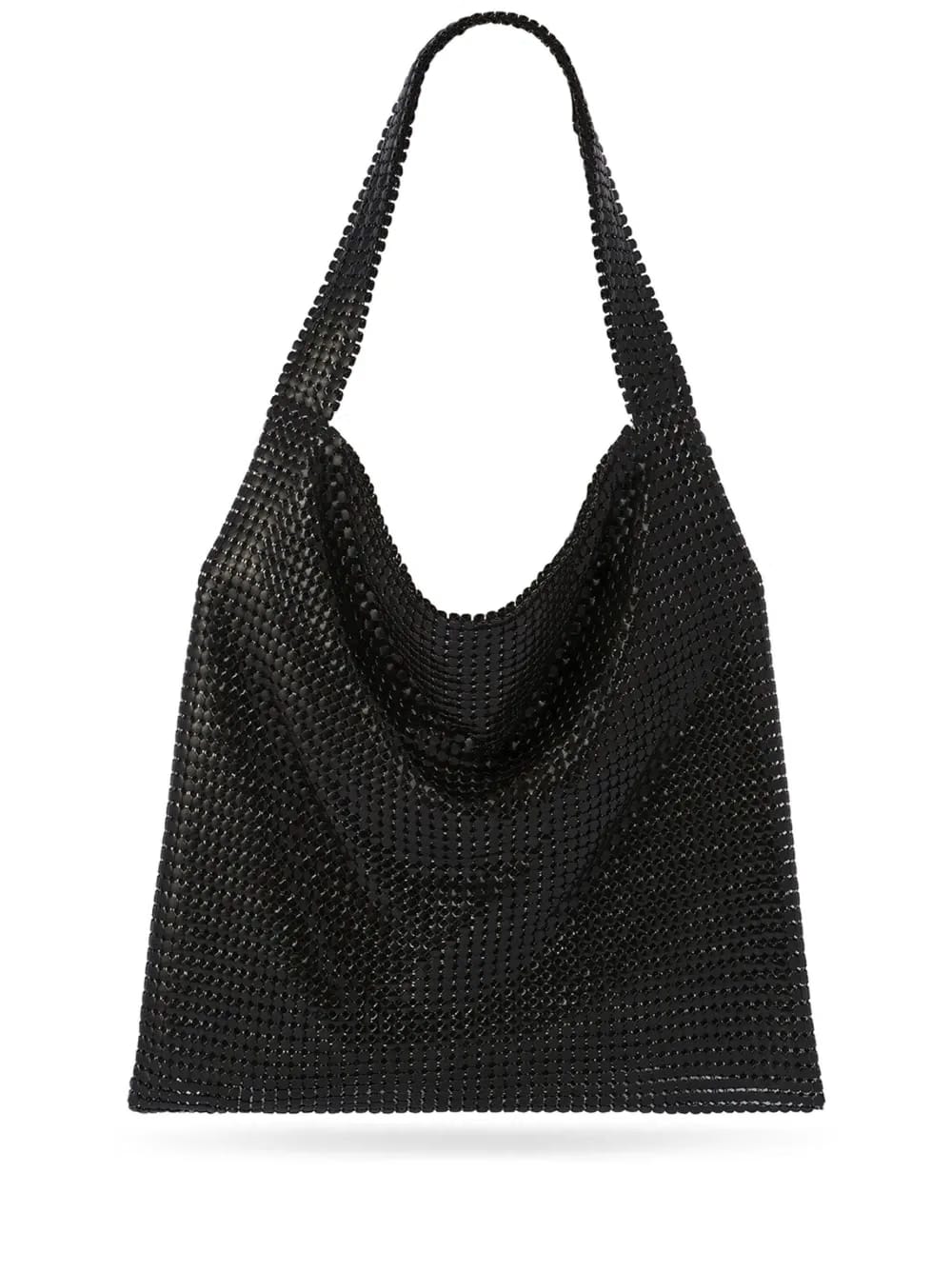 Pixel mesh tote bag