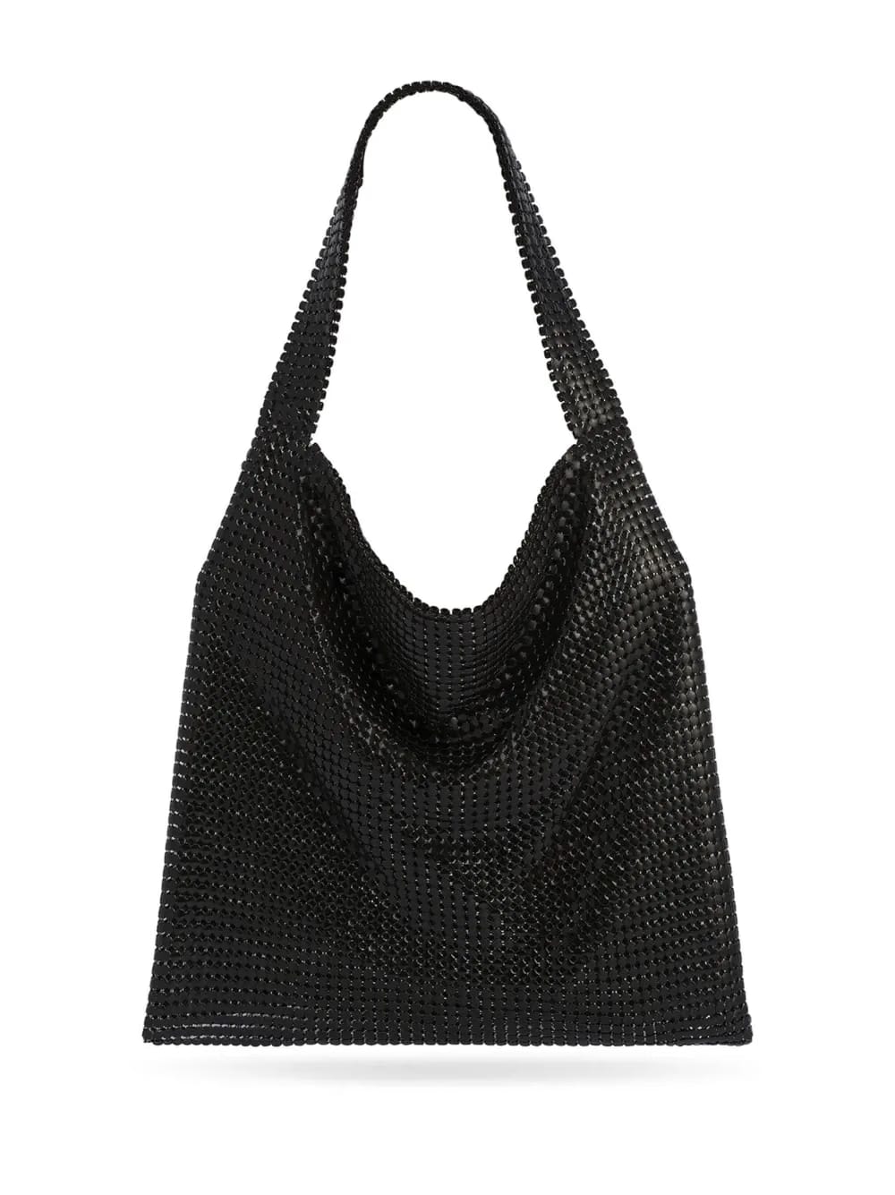 Pixel mesh tote bag