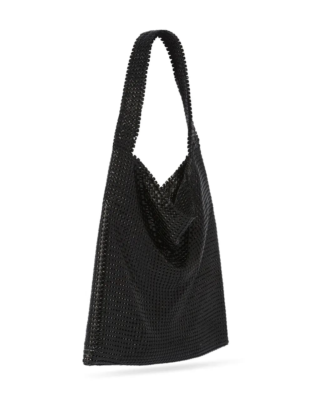 Pixel mesh tote bag