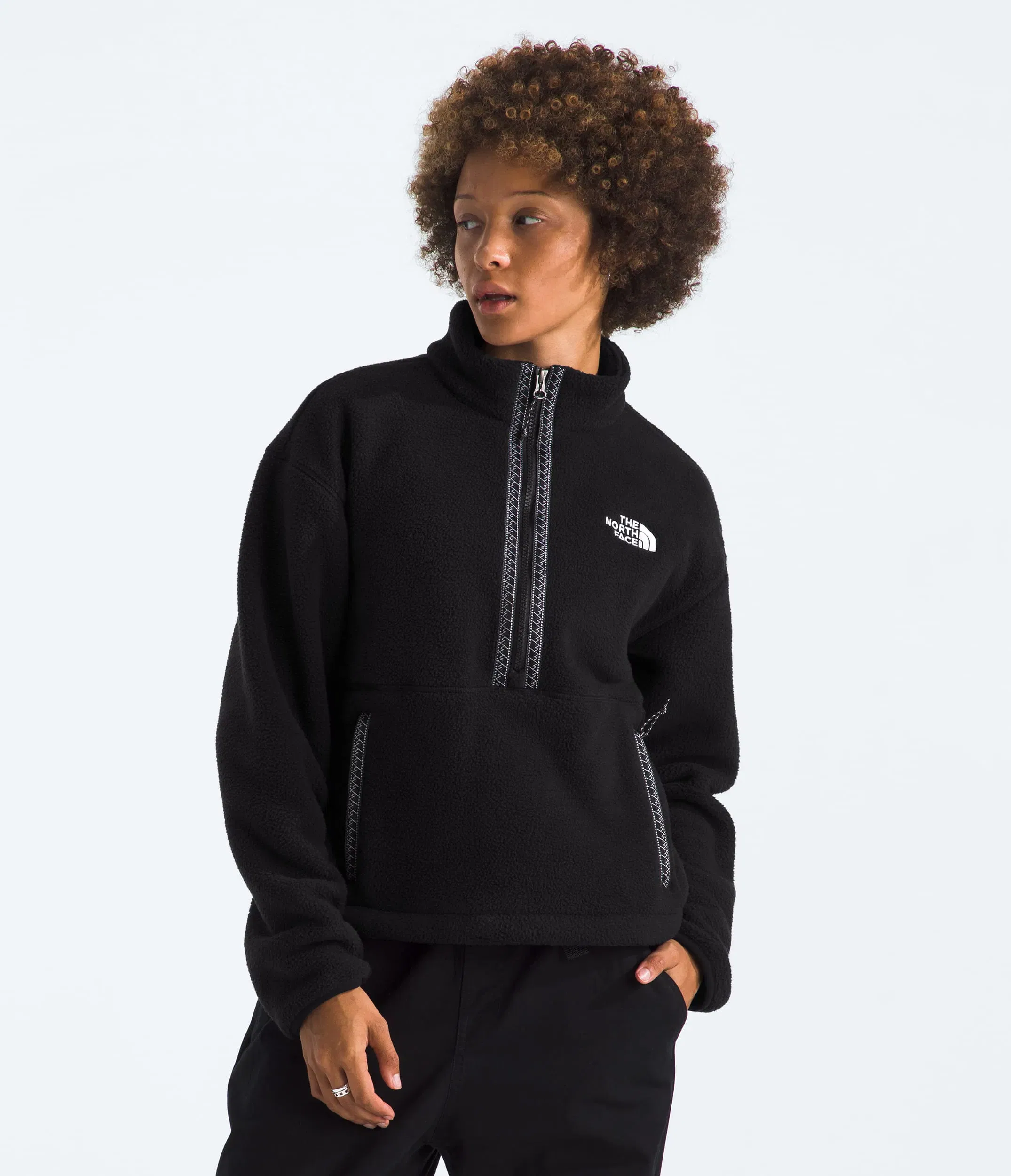 The North Face Women’s TNF™ Fleeski ¼-Zip Pullover TNF Black