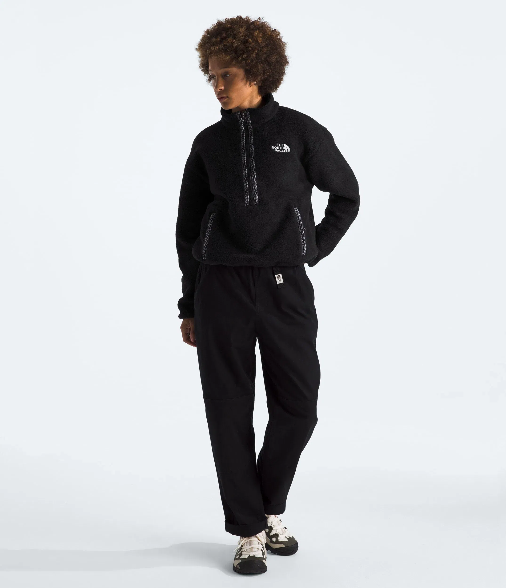 The North Face Women’s TNF™ Fleeski ¼-Zip Pullover TNF Black