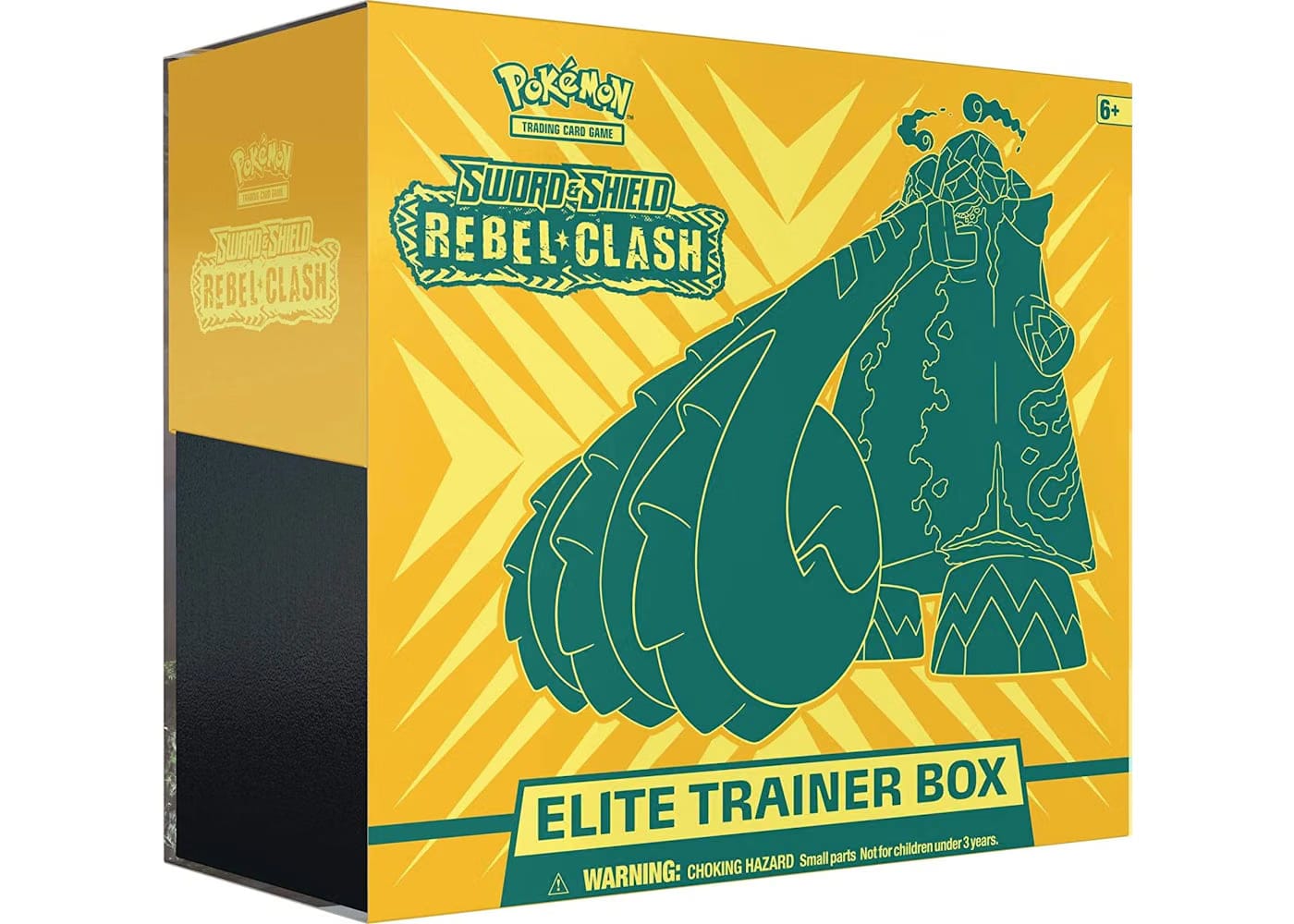 2020 Pokemon Tcg Sword & Shield Rebel Clash Elite Trainer Box