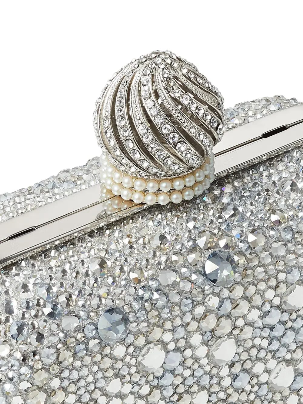 micro Cloud clutch bag