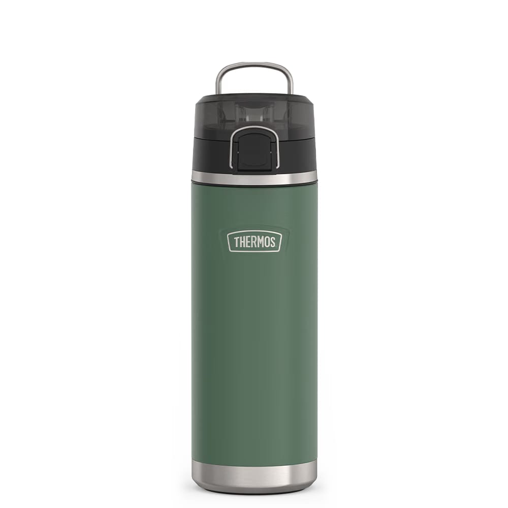 Thermos 24oz Icon Water Bottle With Spout Alpine Green