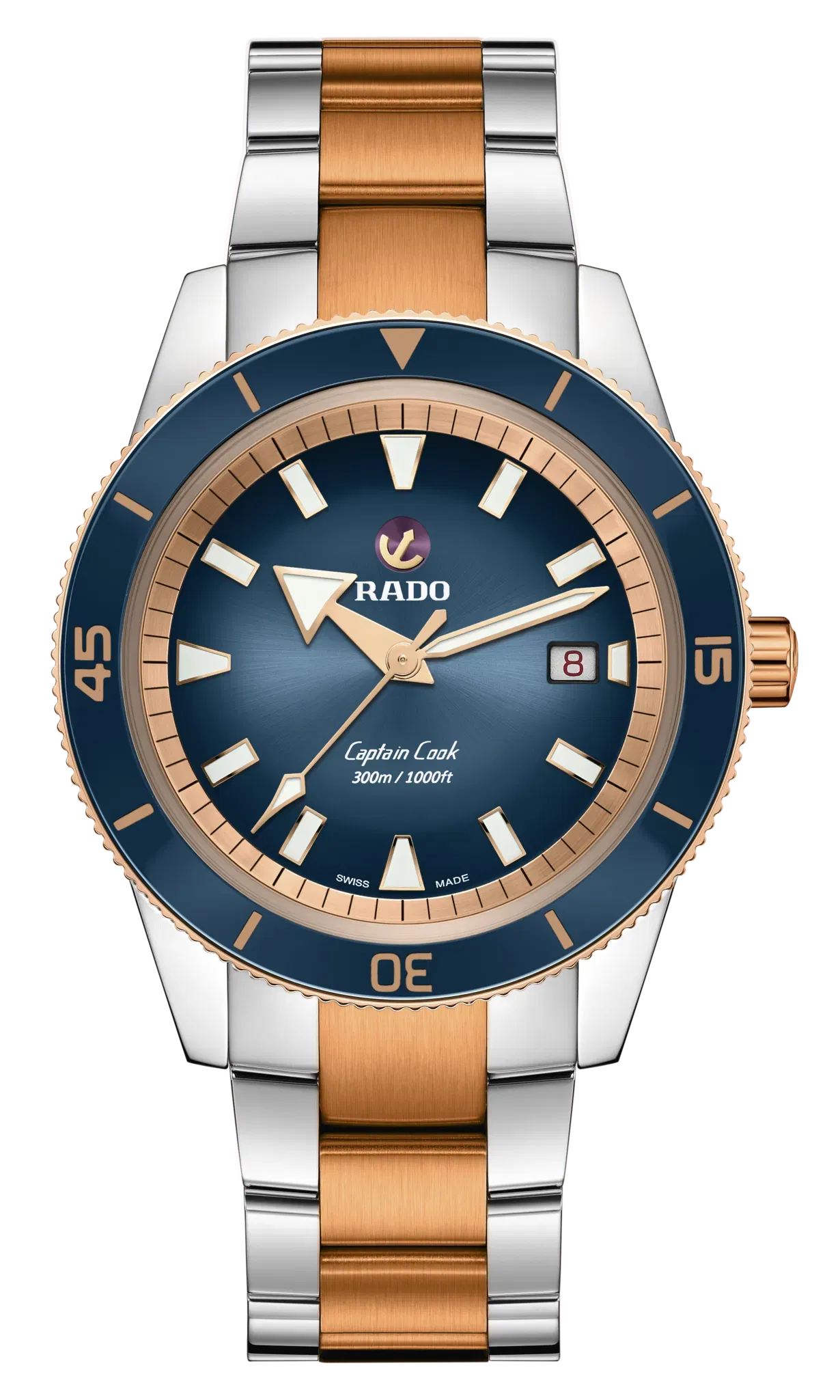 Rado Captain Cook Automatic Blue r32137203