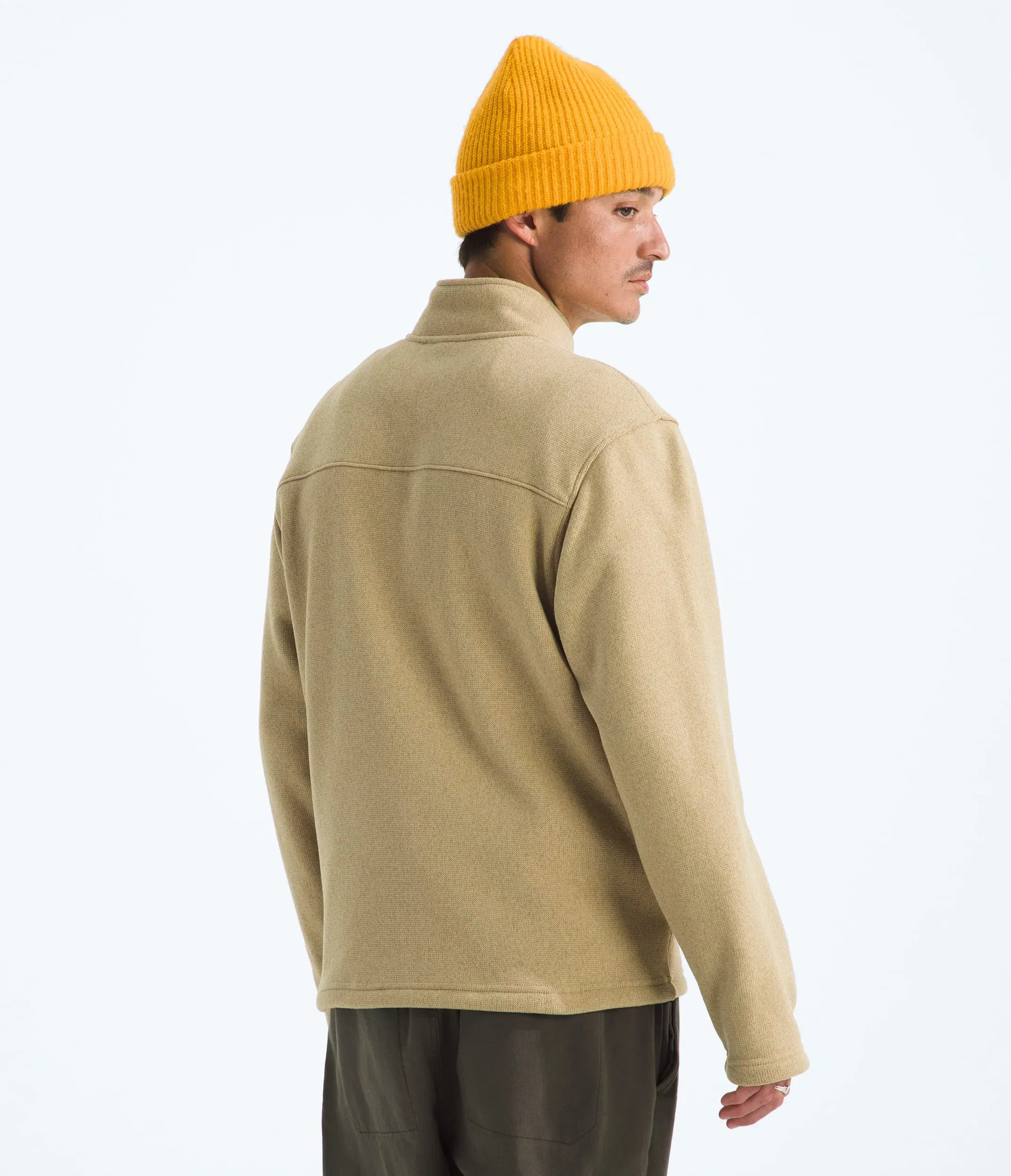 The North Face Men’s Gordon Lyons Full-Zip Jacket Khaki Stone Heather