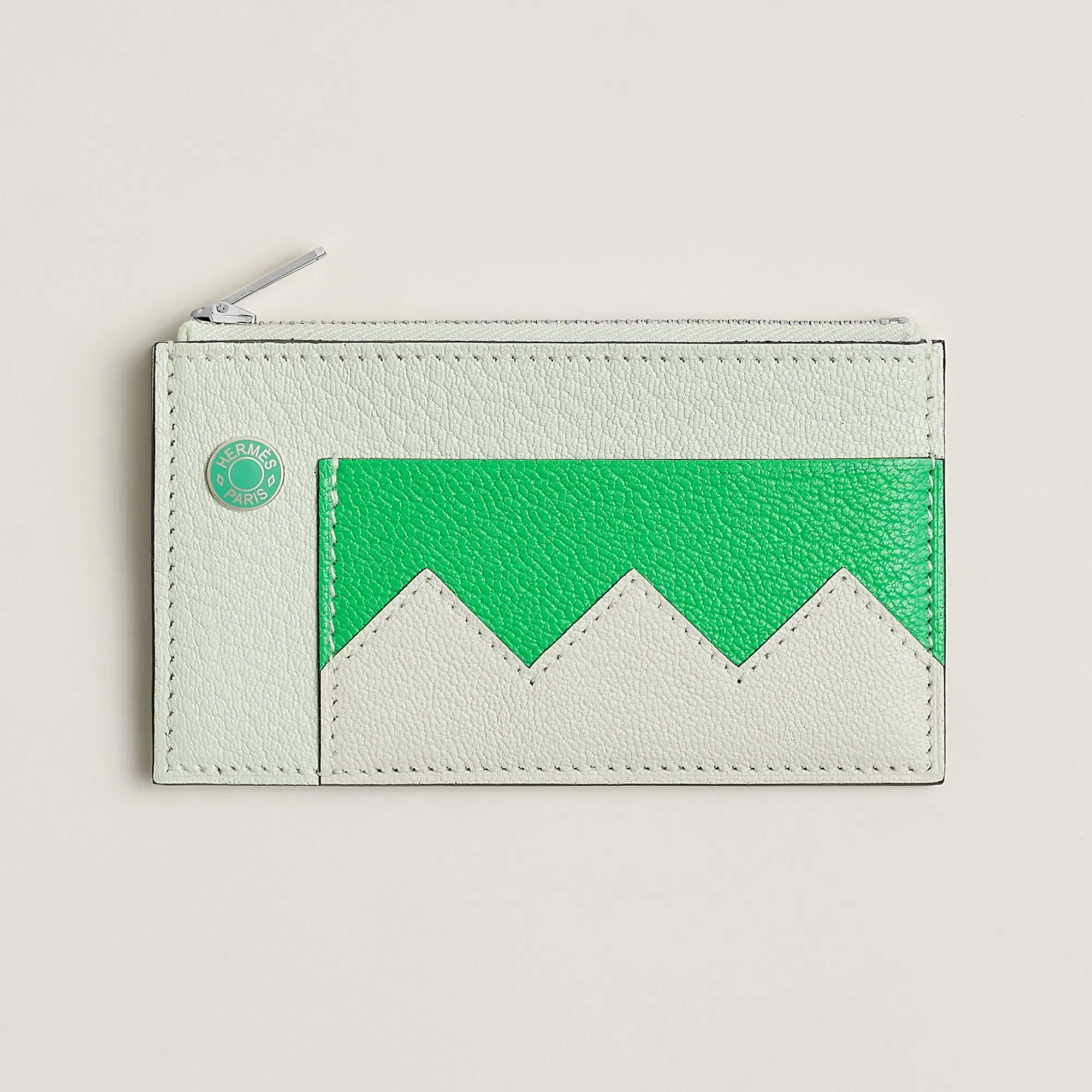 Hermes Crocodile Compact Card Holder