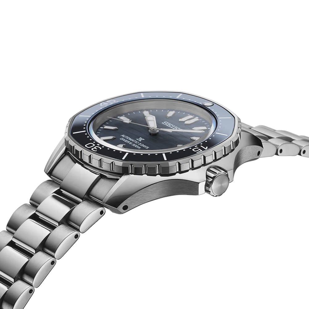Seiko Prospex DiverS Watch Polygonal In Coastline-Cobalt - Blue - SPB483J1