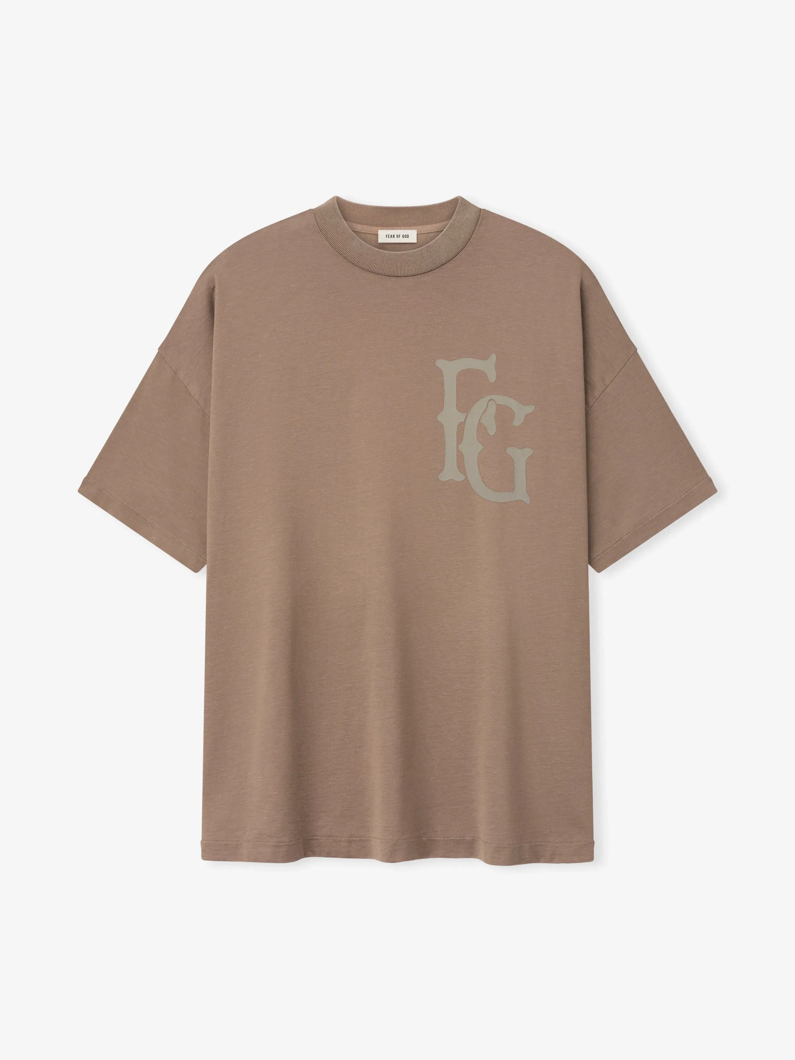 Essentials Cotton Rayon 43 T-Shirt Dune Pearl