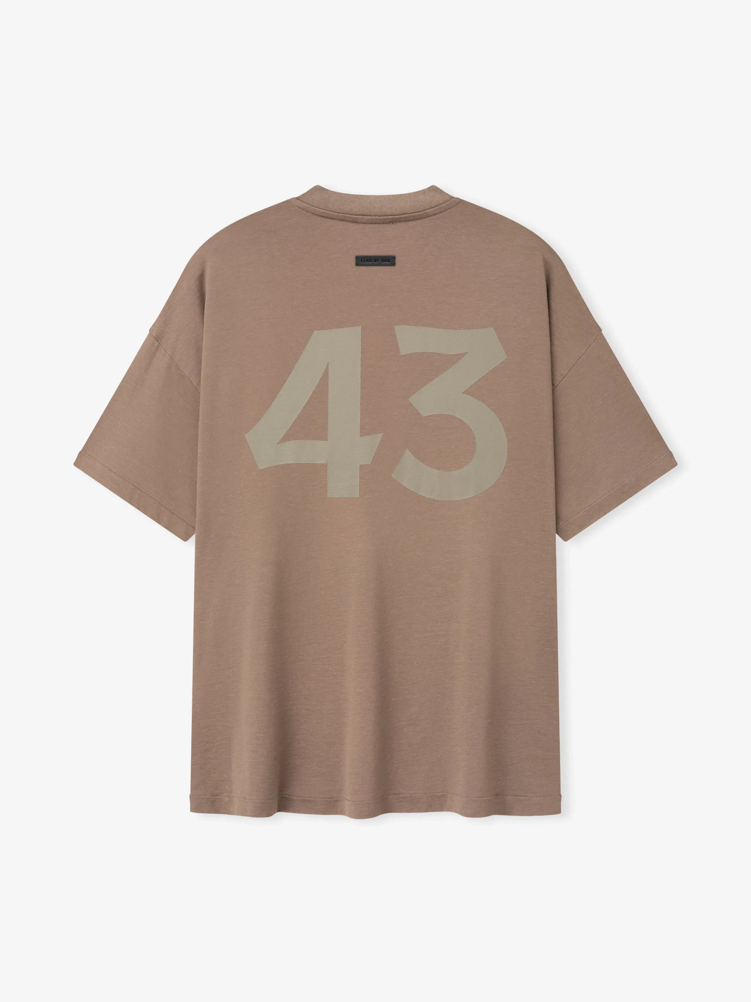 Essentials Cotton Rayon 43 T-Shirt Dune Pearl