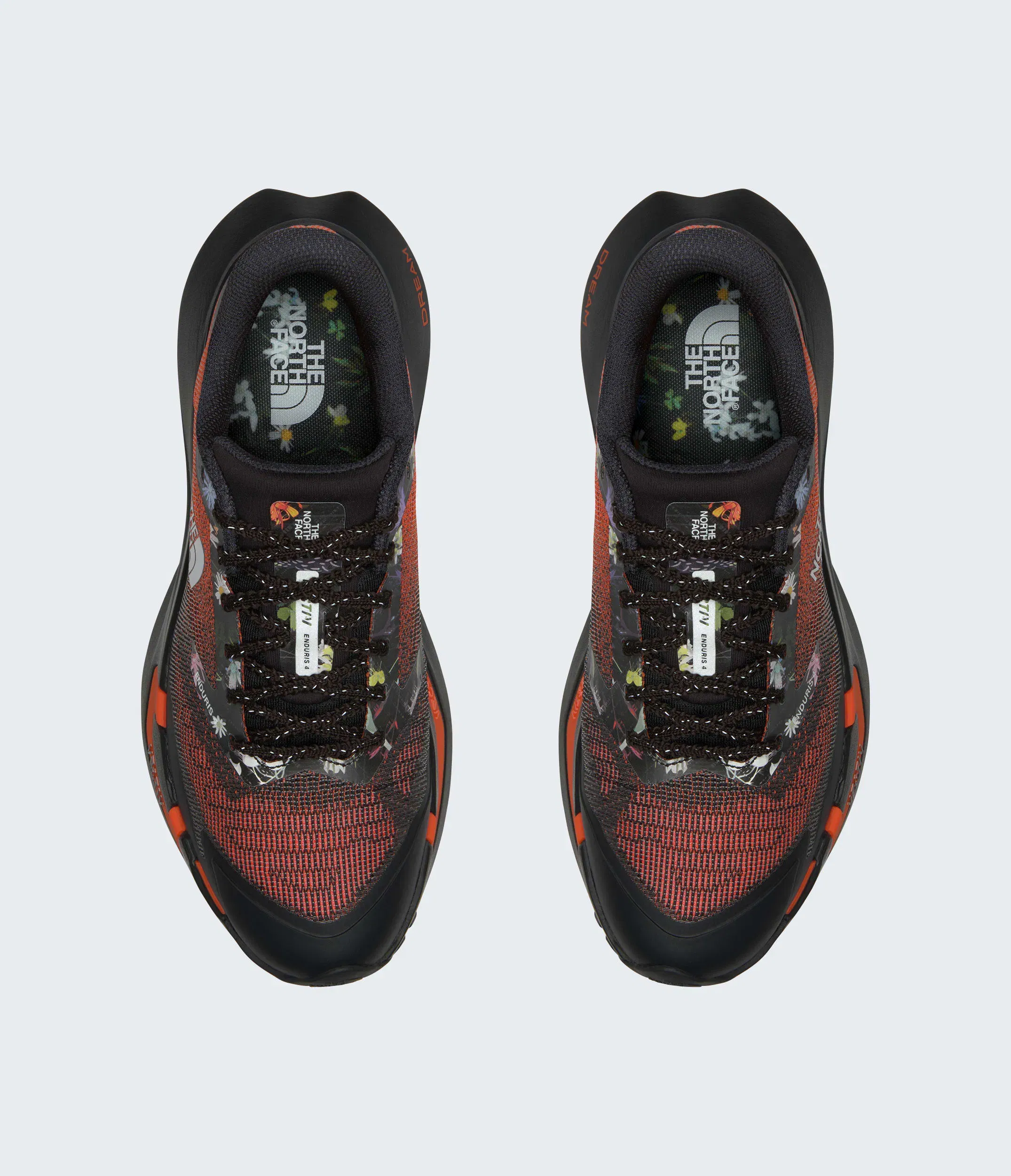 The North Face Mens Vectiv Enduris 4 Race Edition Shoes Alpine Floral Print Alpine Floral Print