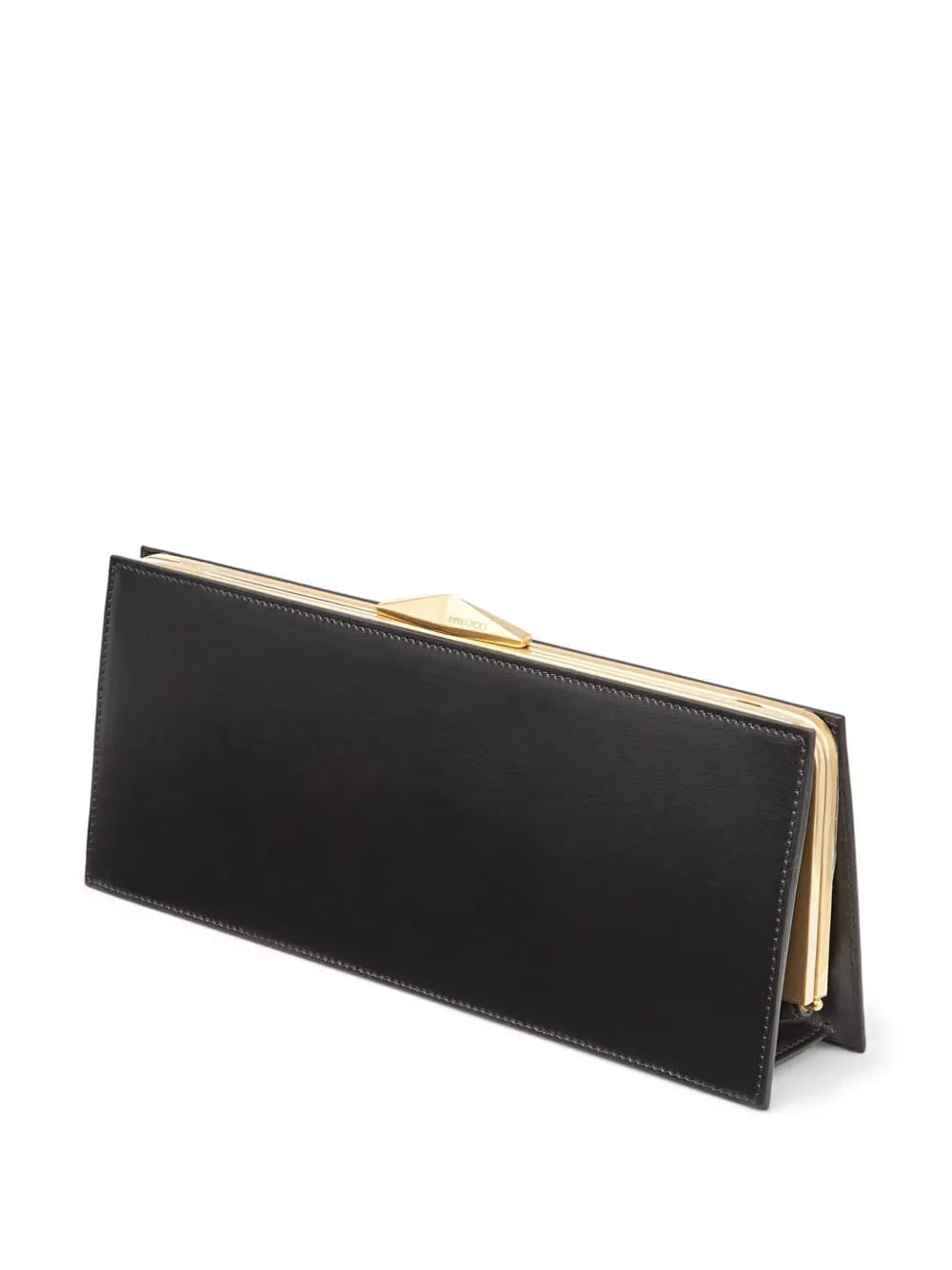Diamond Cocktail leather clutch bag