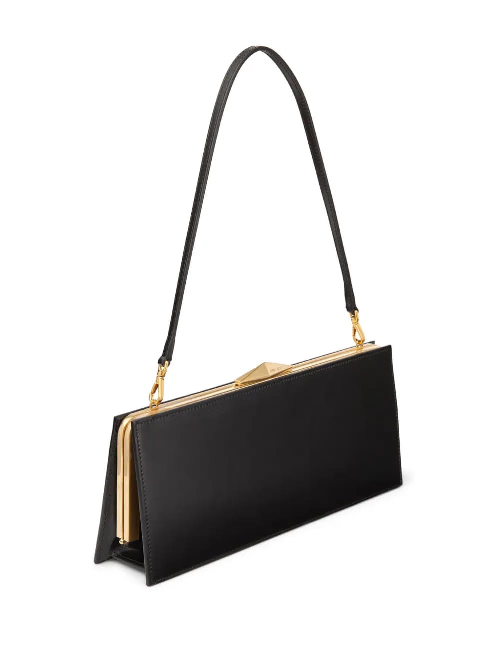 Diamond Cocktail leather clutch bag