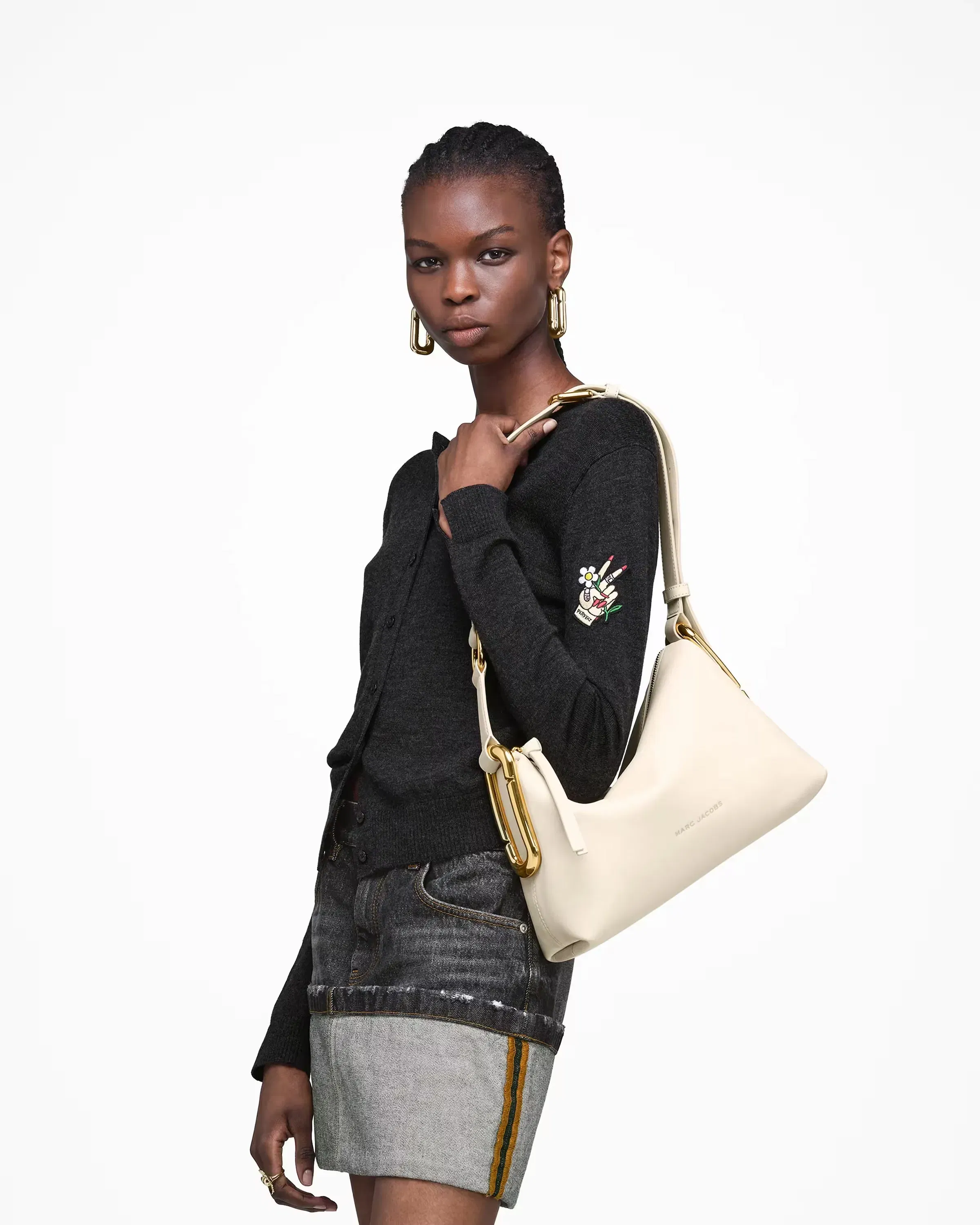 Marc Jacobs Scene Medium Shoulder Bag Cloud White