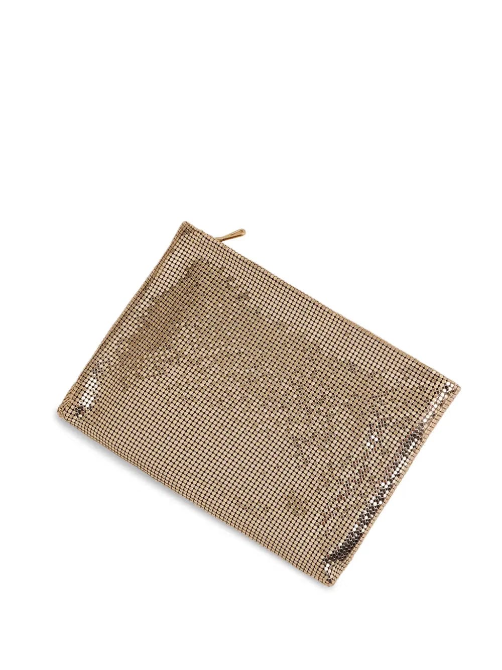 mesh clutch bag
