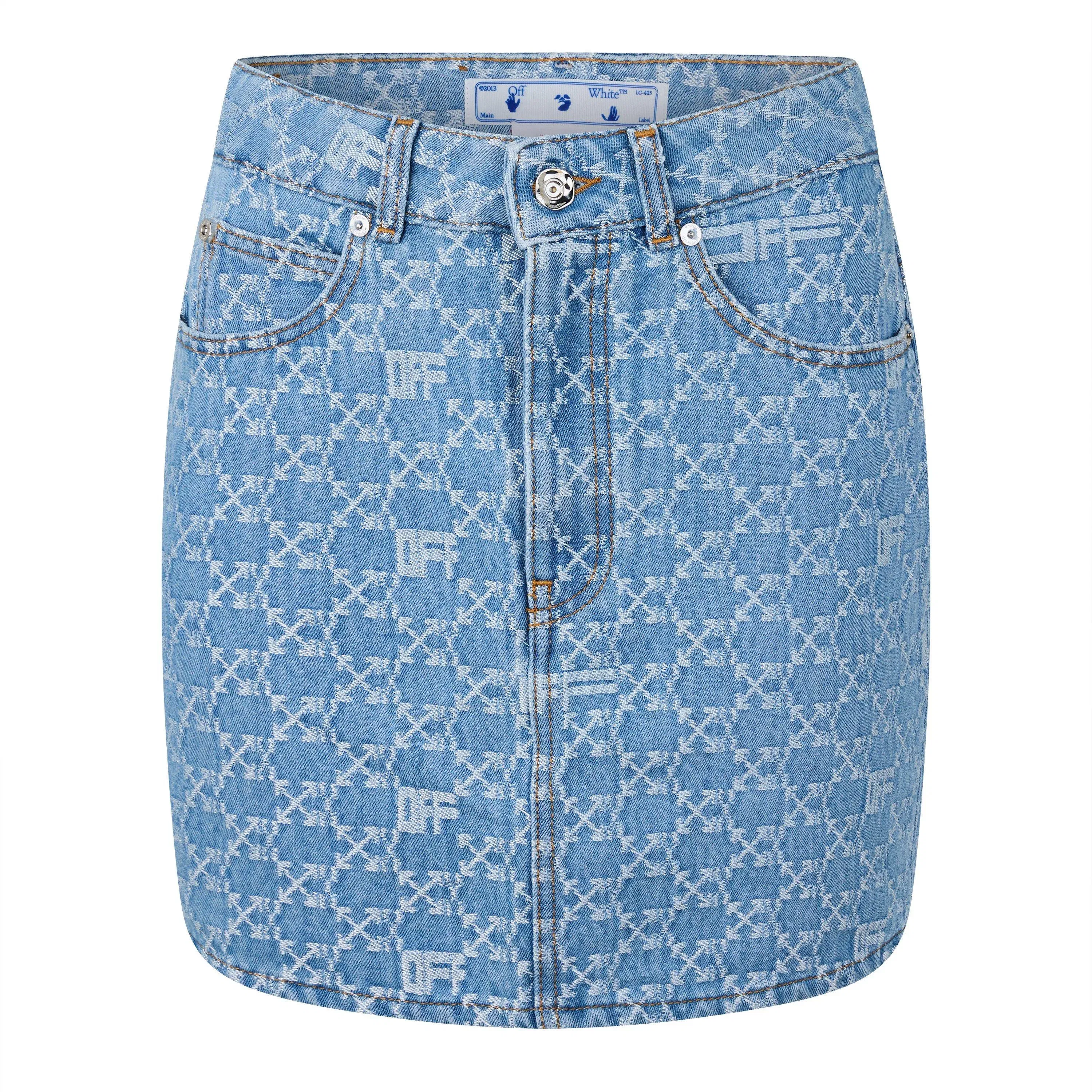 Mono Arrow Logo Mini Skirt