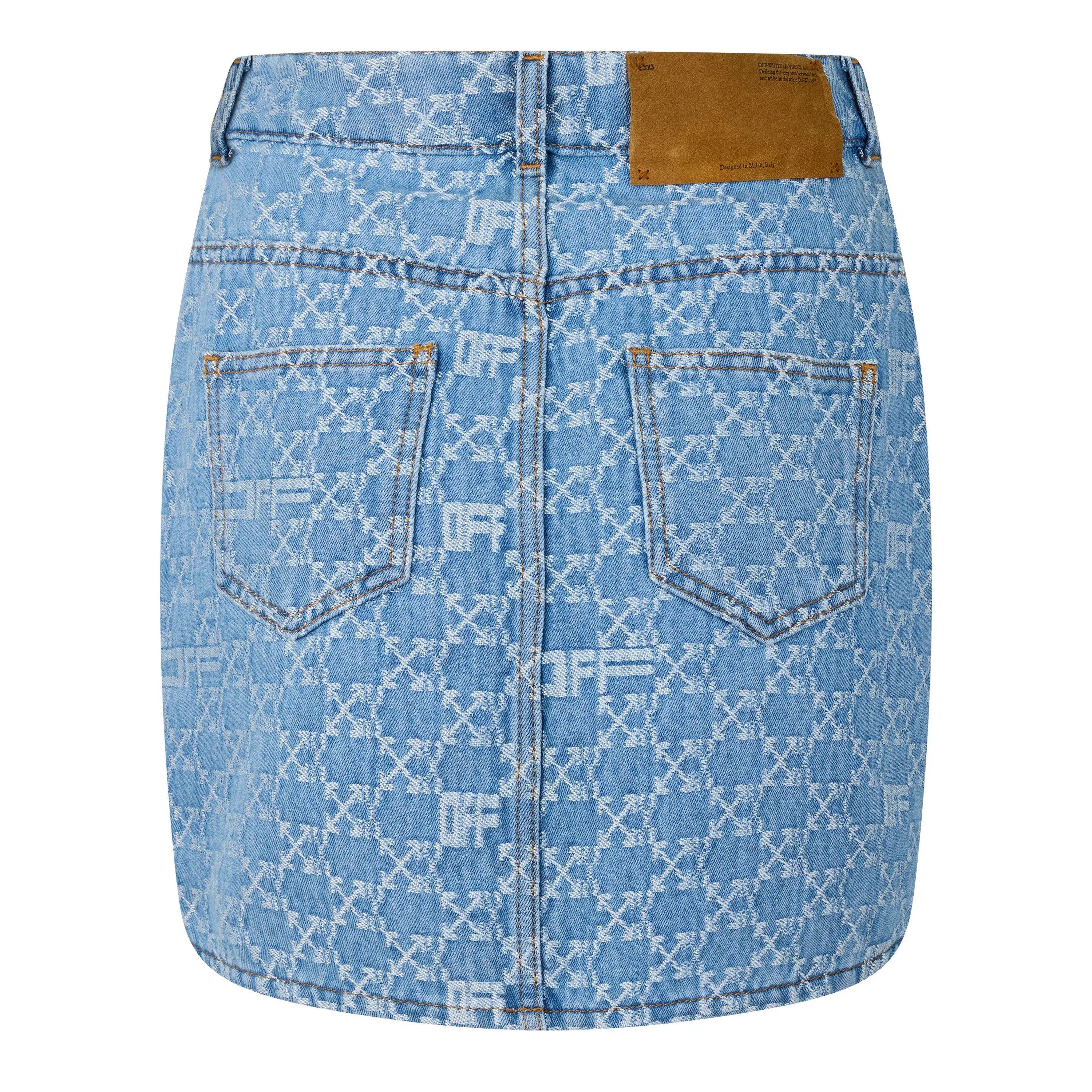 Mono Arrow Logo Mini Skirt