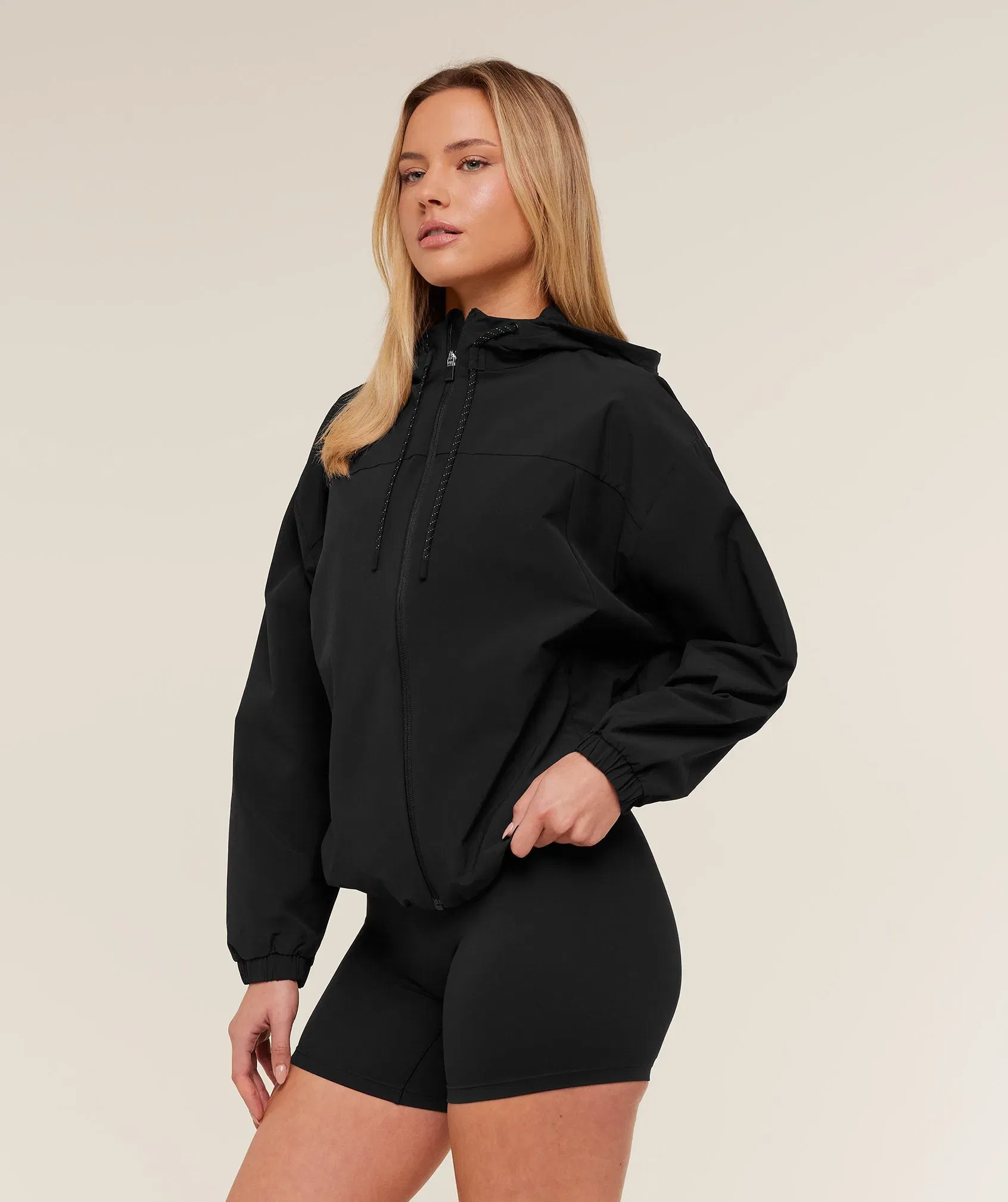 Gymshark Weekend Lifestyle Track Jacket - GS Black