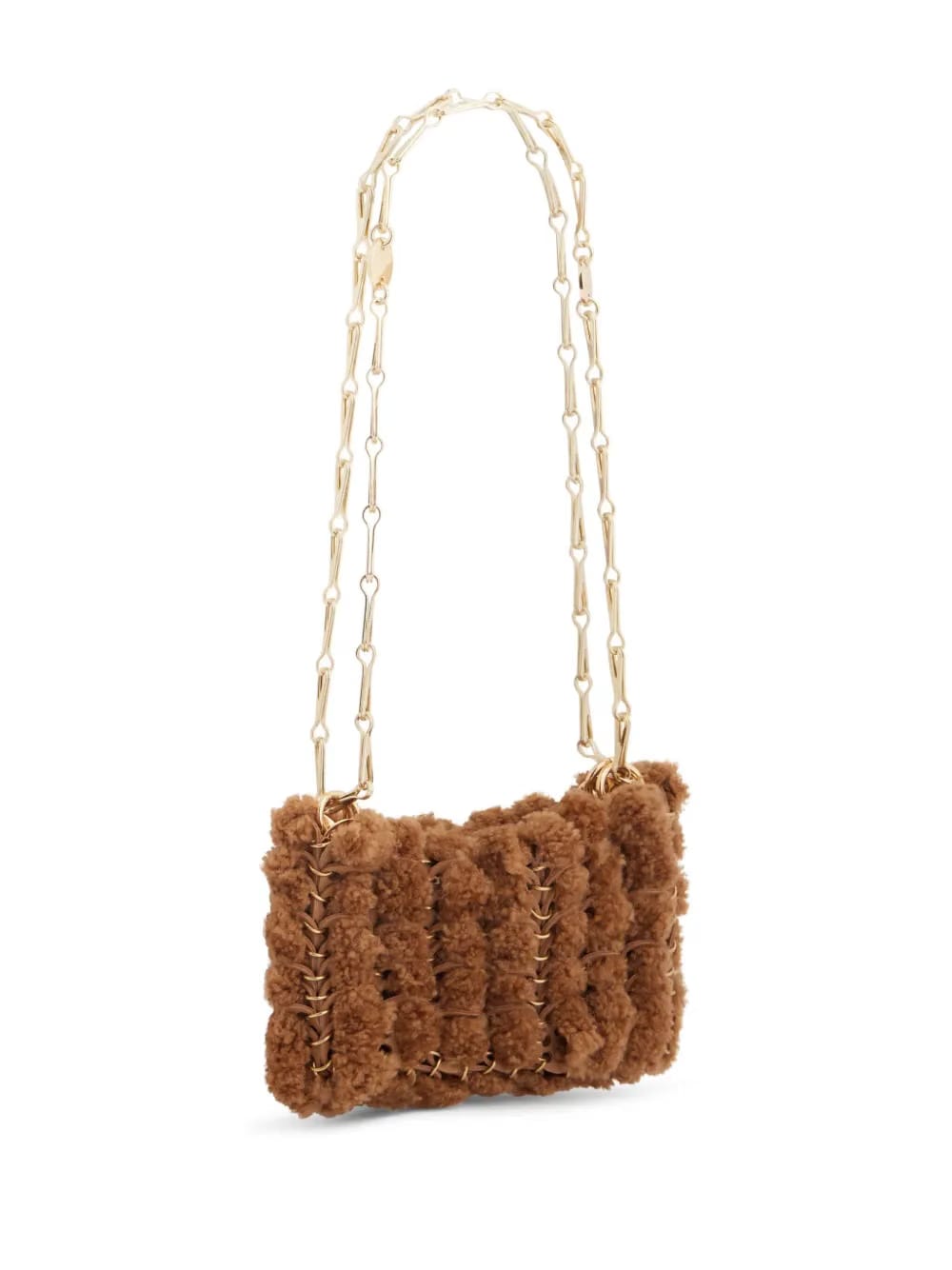 1969 Nano shearling shoulder bag