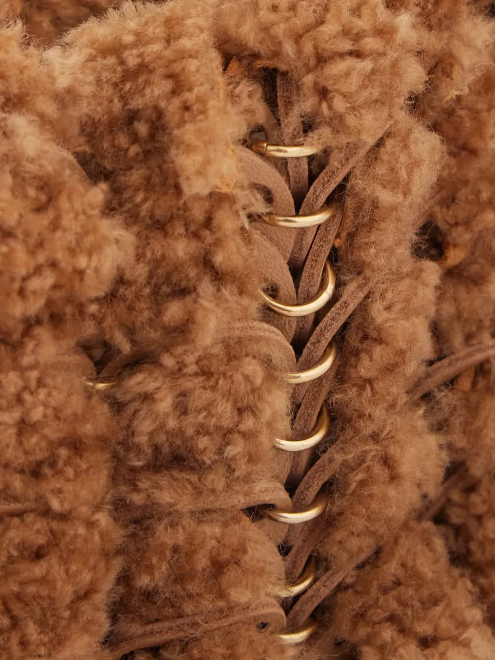 1969 Nano shearling shoulder bag