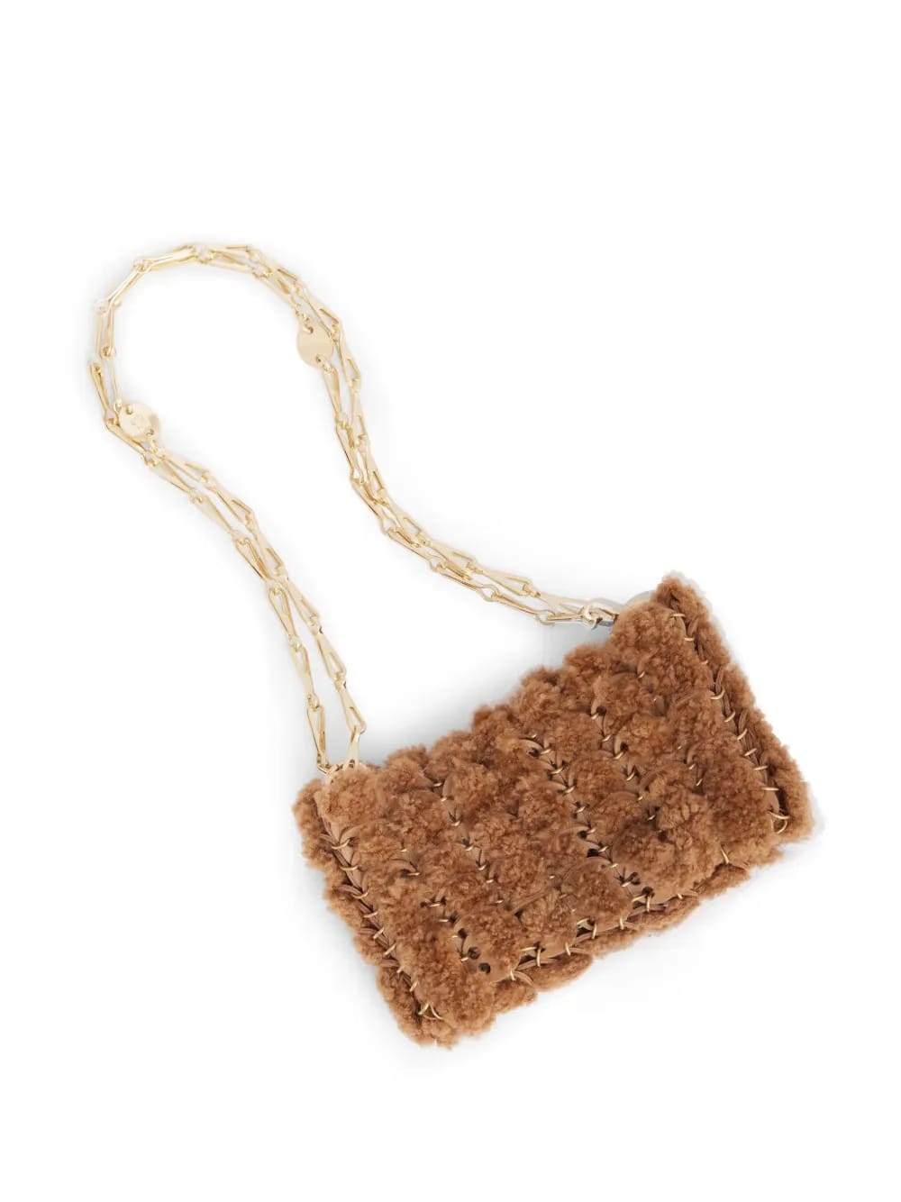 1969 Nano shearling shoulder bag