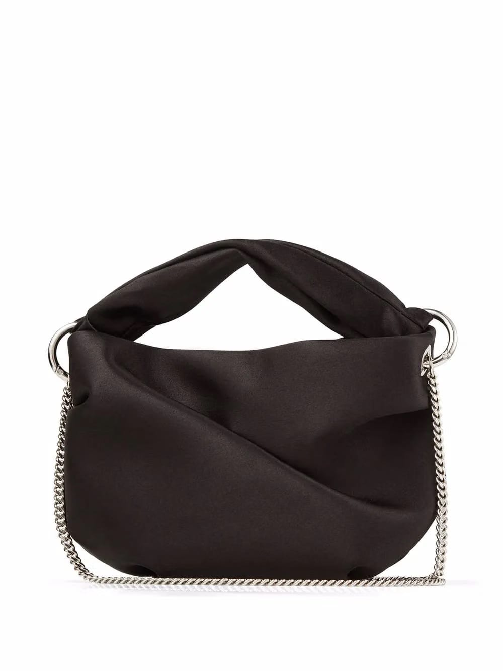 Bonny satin-finish tote bag