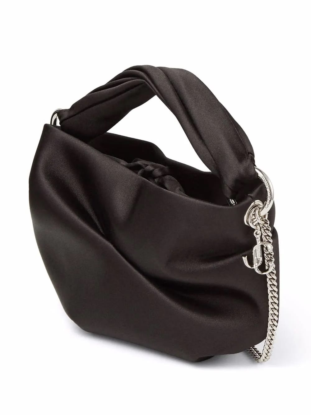 Bonny satin-finish tote bag