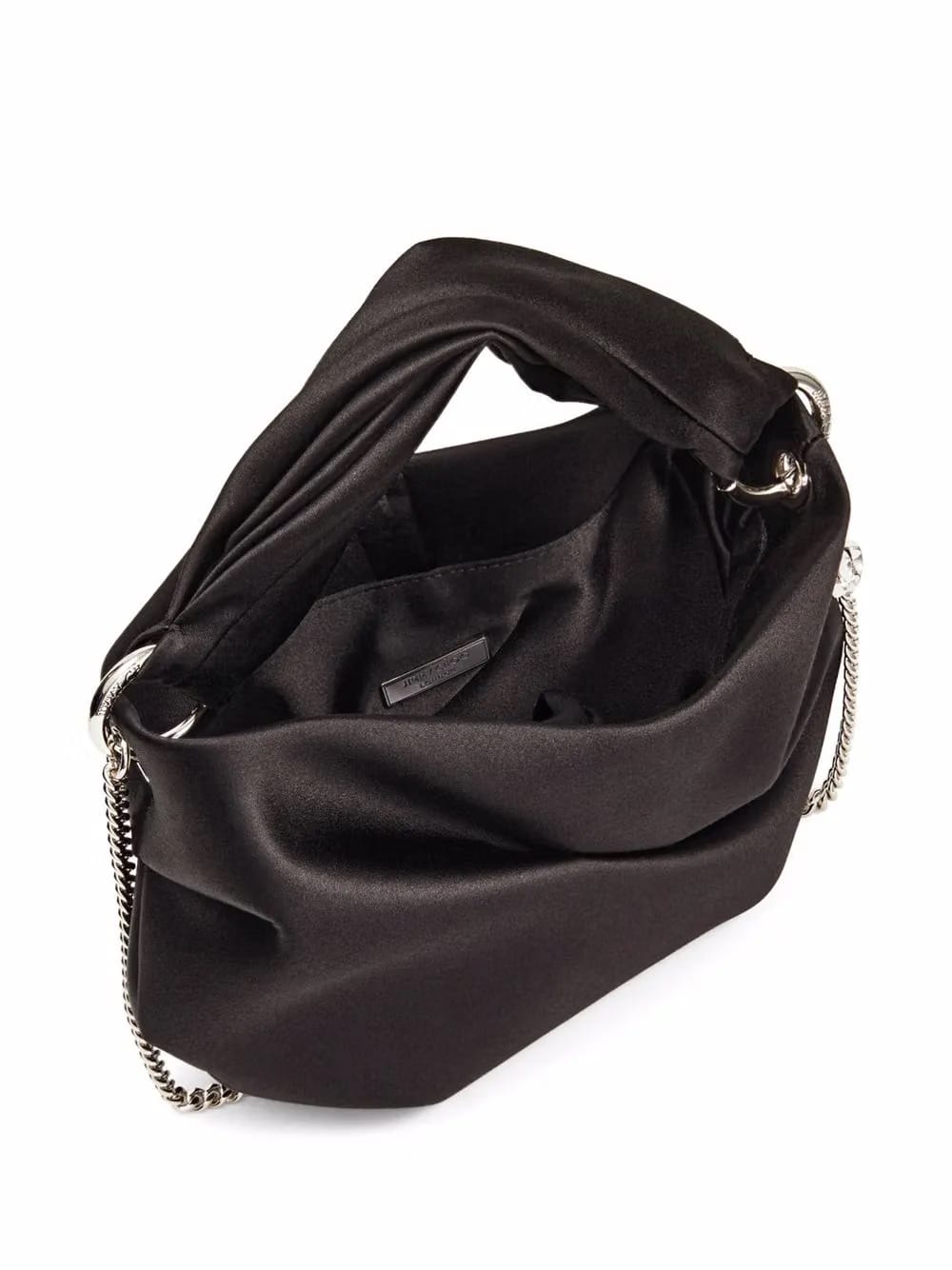 Bonny satin-finish tote bag