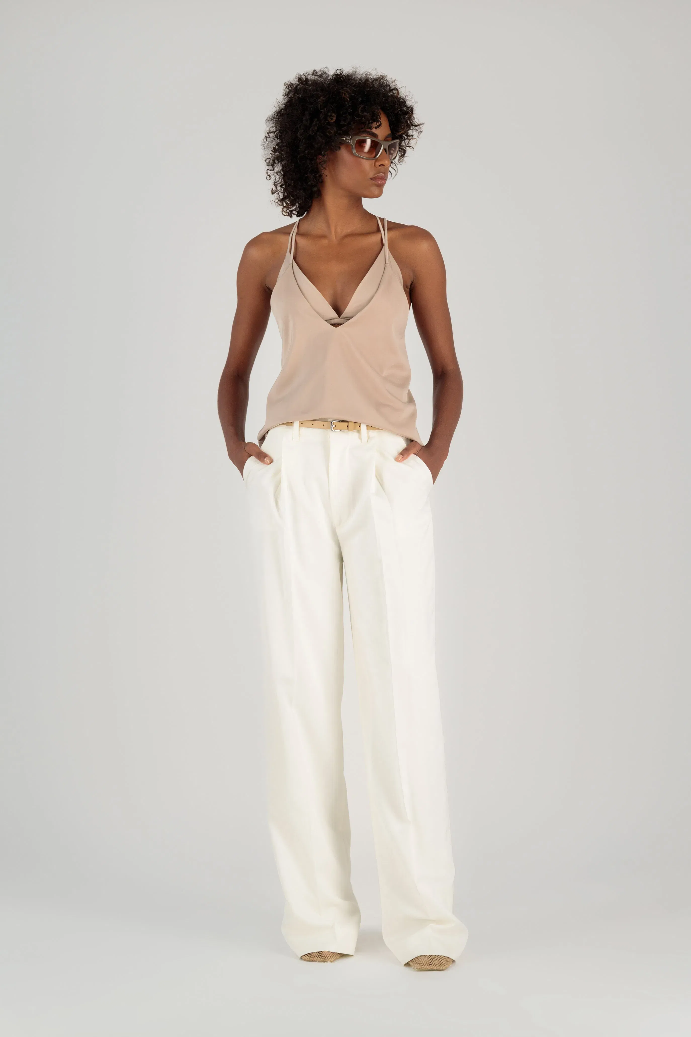 X-BACK SATIN V CAMI
