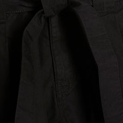 Black Belt Detail Shorts