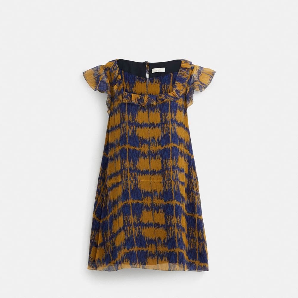 Restored Plaid Mini Dress